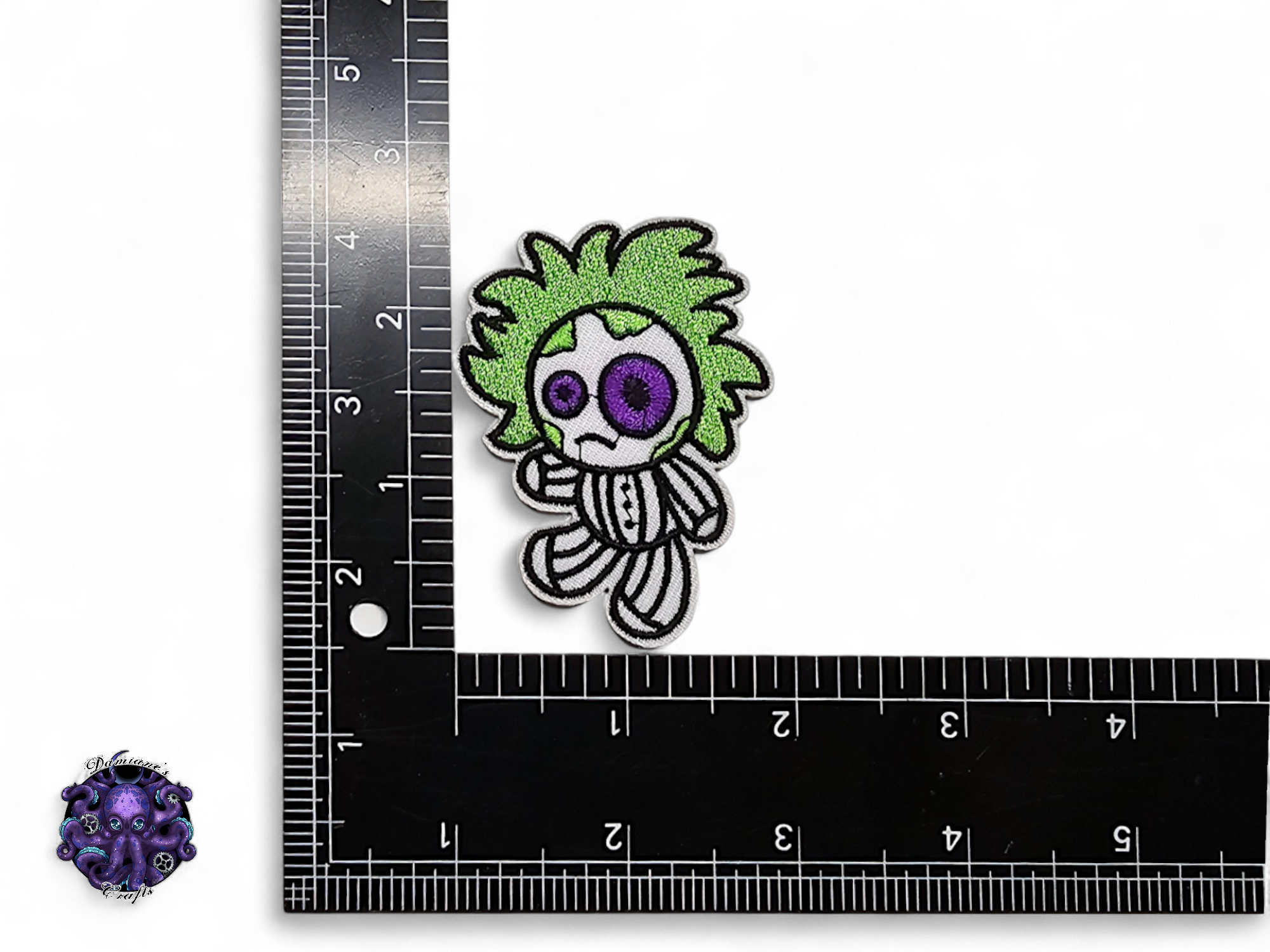 Embroided Patch, Iron on, Glue, Craft supply, Embroidery, Fabric, Movie, Tv serie, Cartoon, Gothic, undead, Snake, Horror