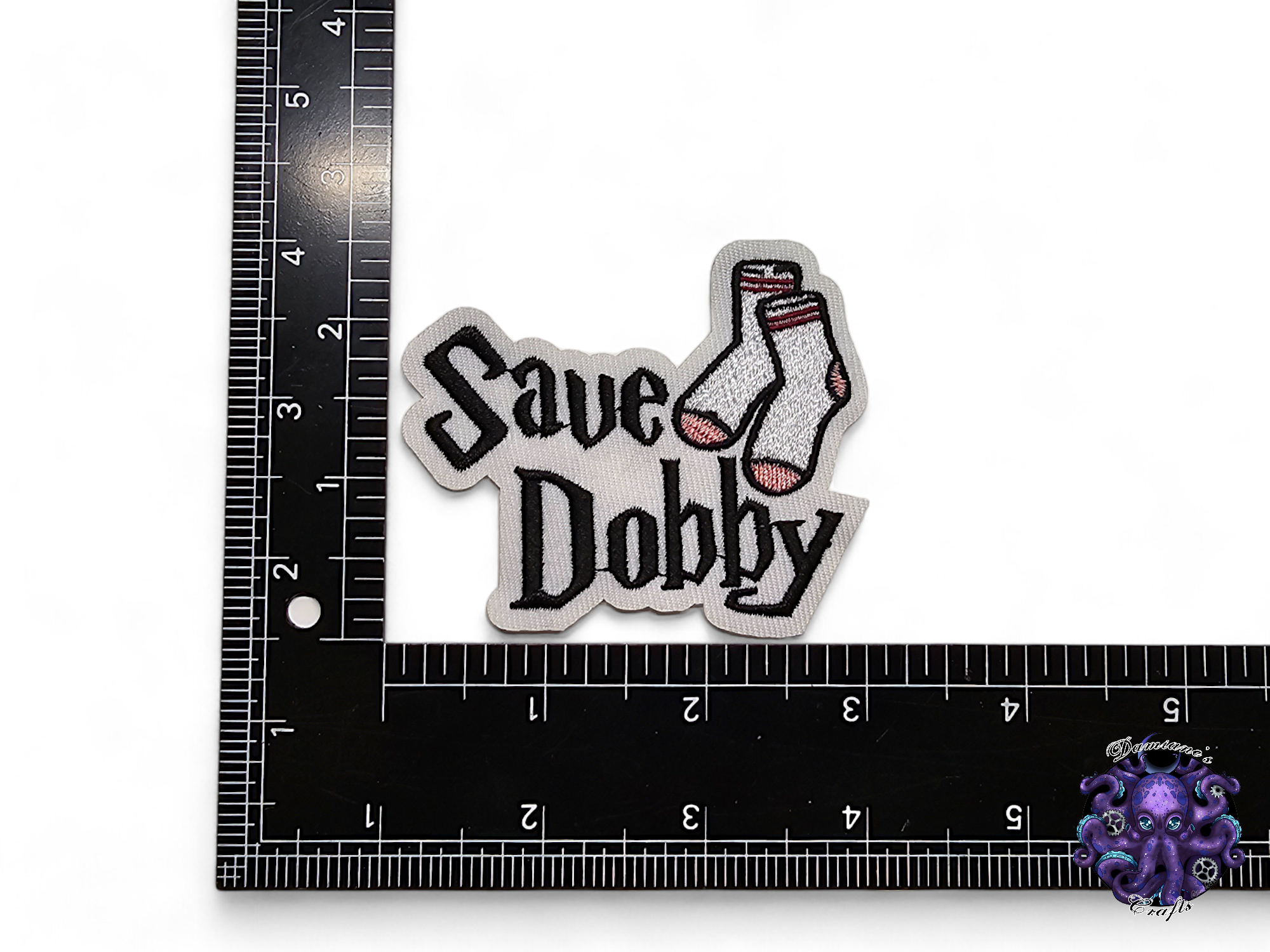 Embroided Patch, Iron on, Glue, Craft supply, Embroidery, Magic, School, Witch, Wizard, Spell, Hat, Scarf, Wand, gothic, owl