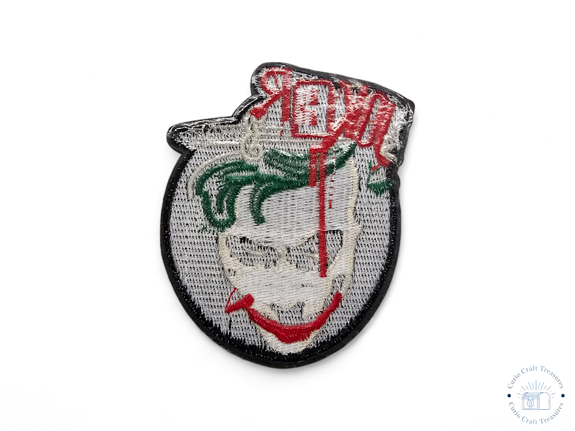 Embroided Patch, Iron on, Glue, Craft supply, Embroidery, Fabric, Movie, super heros, villain, action, pop culture