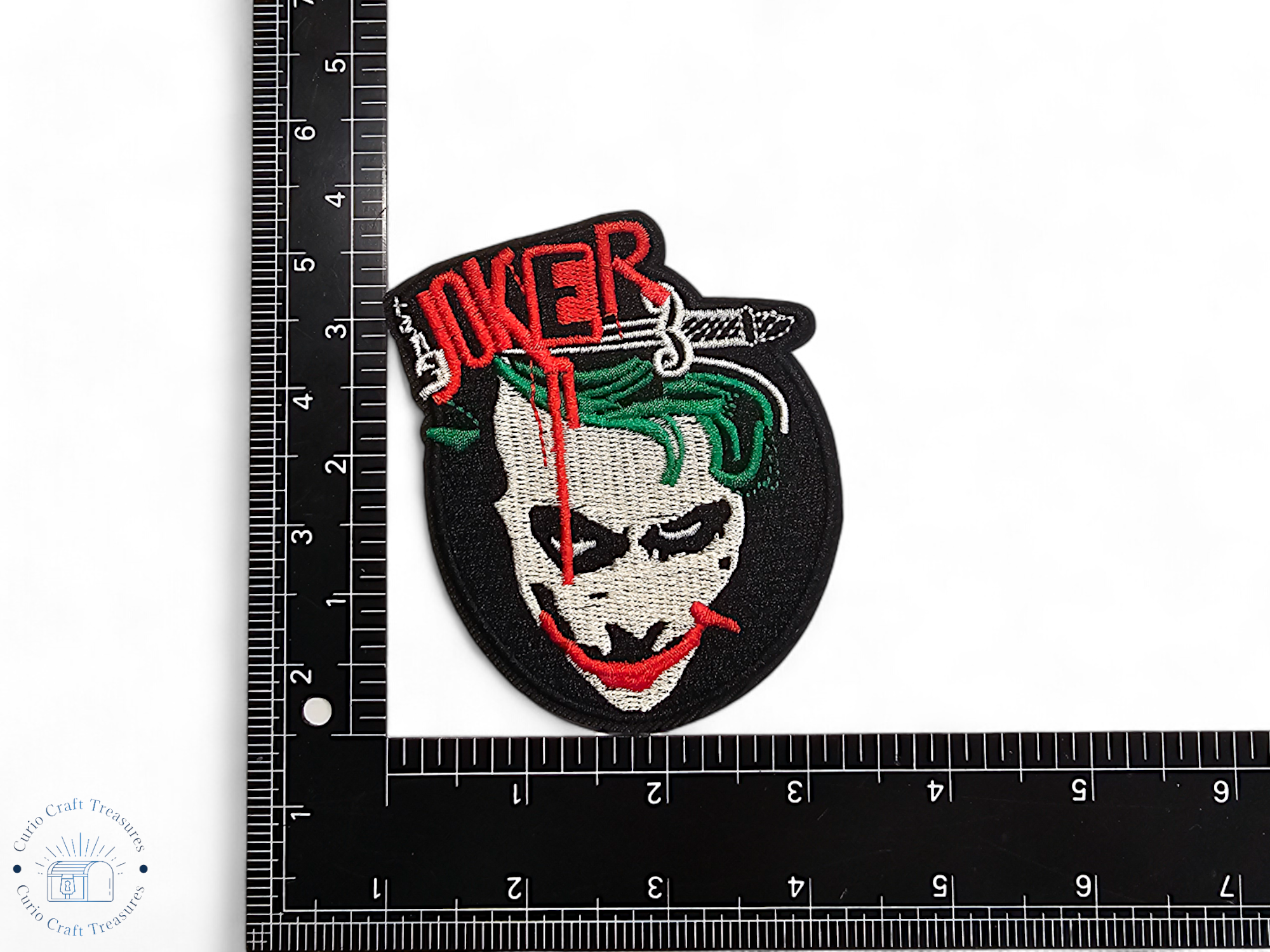 Embroided Patch, Iron on, Glue, Craft supply, Embroidery, Fabric, Movie, super heros, villain, action, pop culture