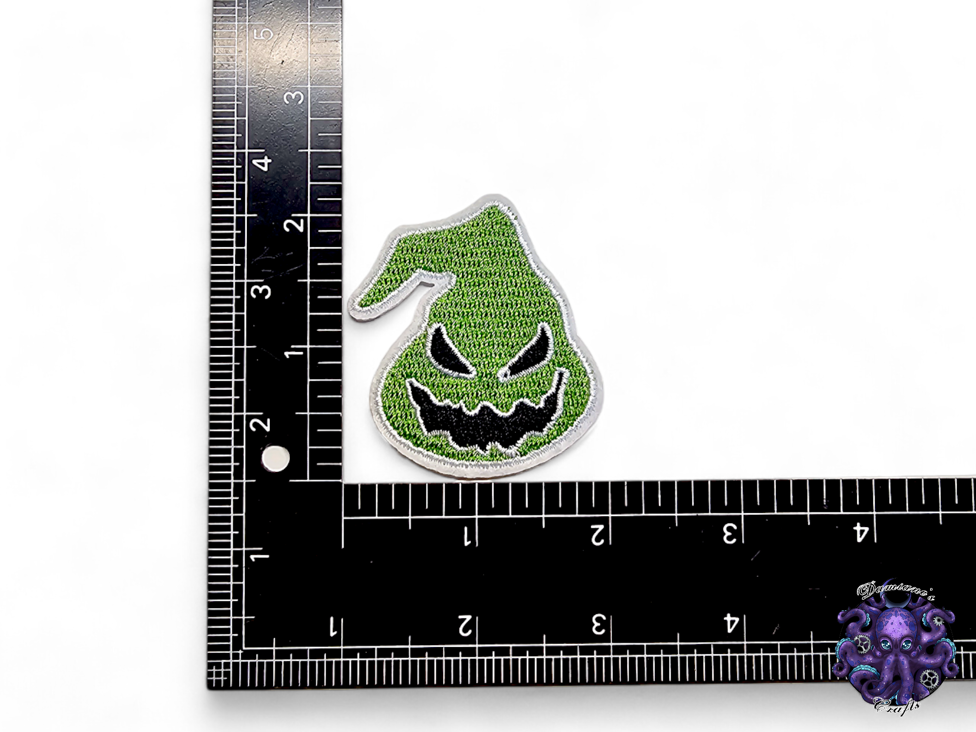 Embroided Patch, Iron on, Glue, Craft supply, Embroidery, Fabric, Movie, halloween, christmas, skeleton, doll, ghost
