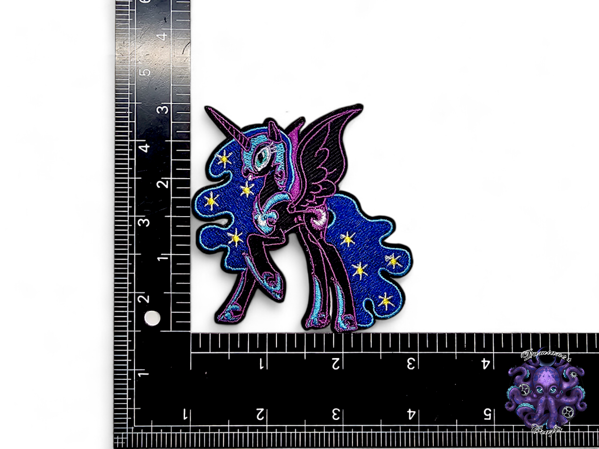 Embroided Patch, Iron on, Glue, Craft supply, Embroidery, Pony, Cute, Kawai, Wing, Unicorn, Pegasus, Tv show, Children, pink, rainbow