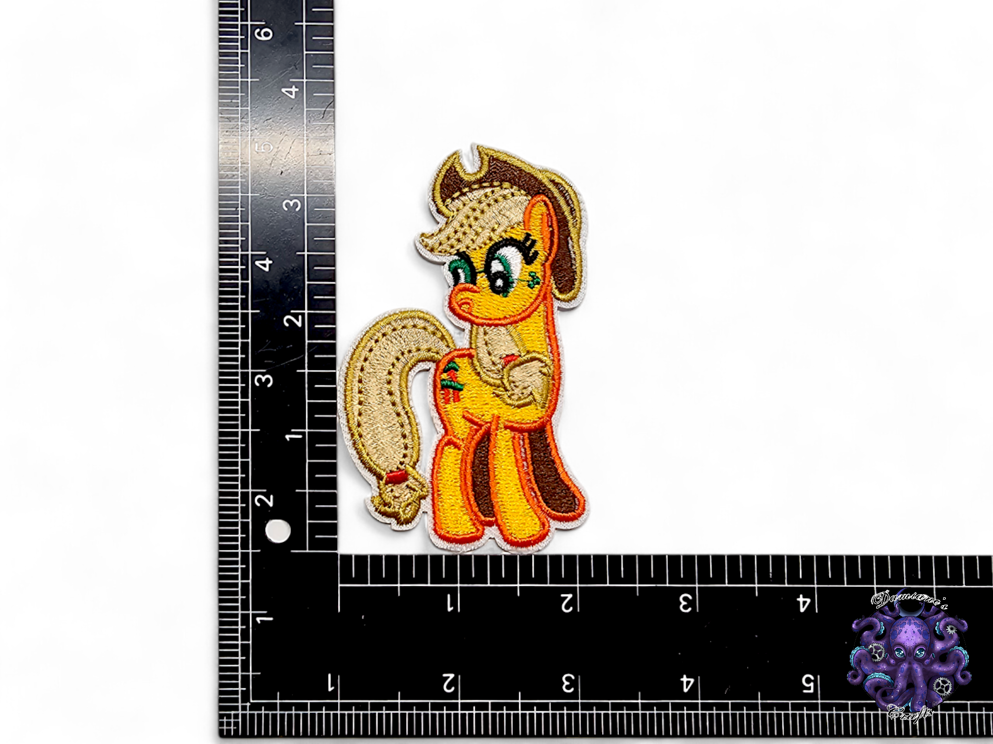 Embroided Patch, Iron on, Glue, Craft supply, Embroidery, Pony, Cute, Kawai, Wing, Unicorn, Pegasus, Tv show, Children, pink, rainbow