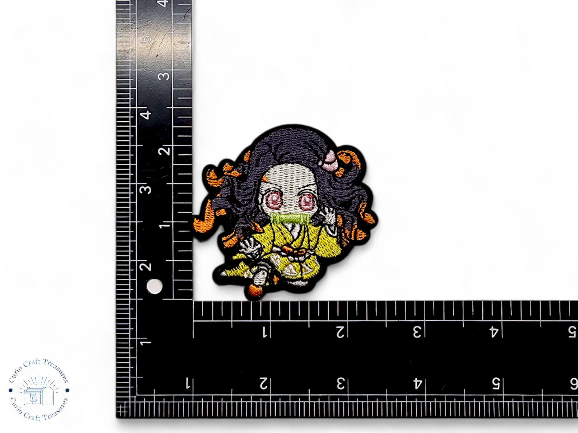 Embroided Patch, Iron on, Glue, Craft supply, Embroidery, Fabric, Cute, Kawai, Anime, Manga