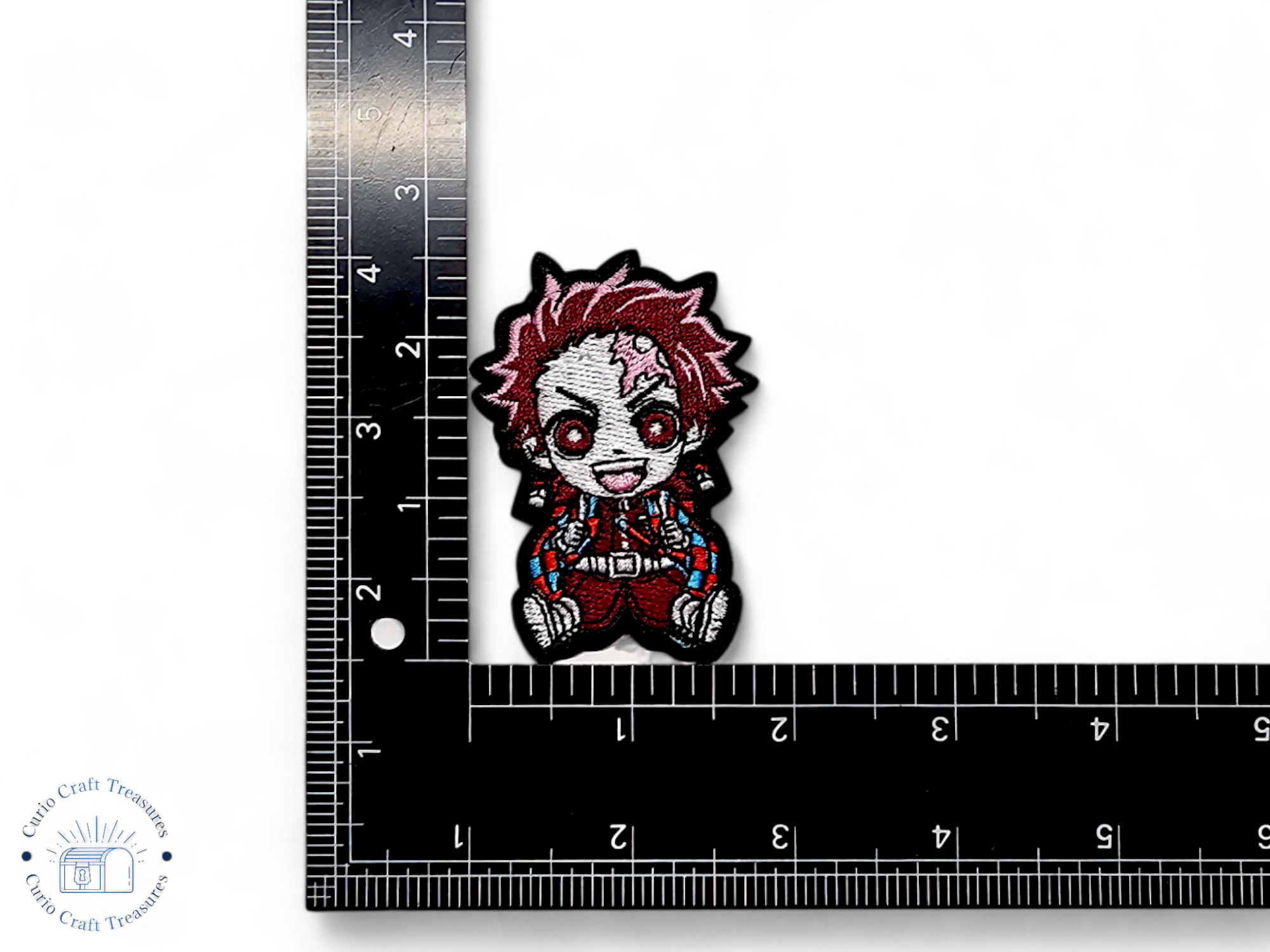 Embroided Patch, Iron on, Glue, Craft supply, Embroidery, Fabric, Cute, Kawai, Anime, Manga
