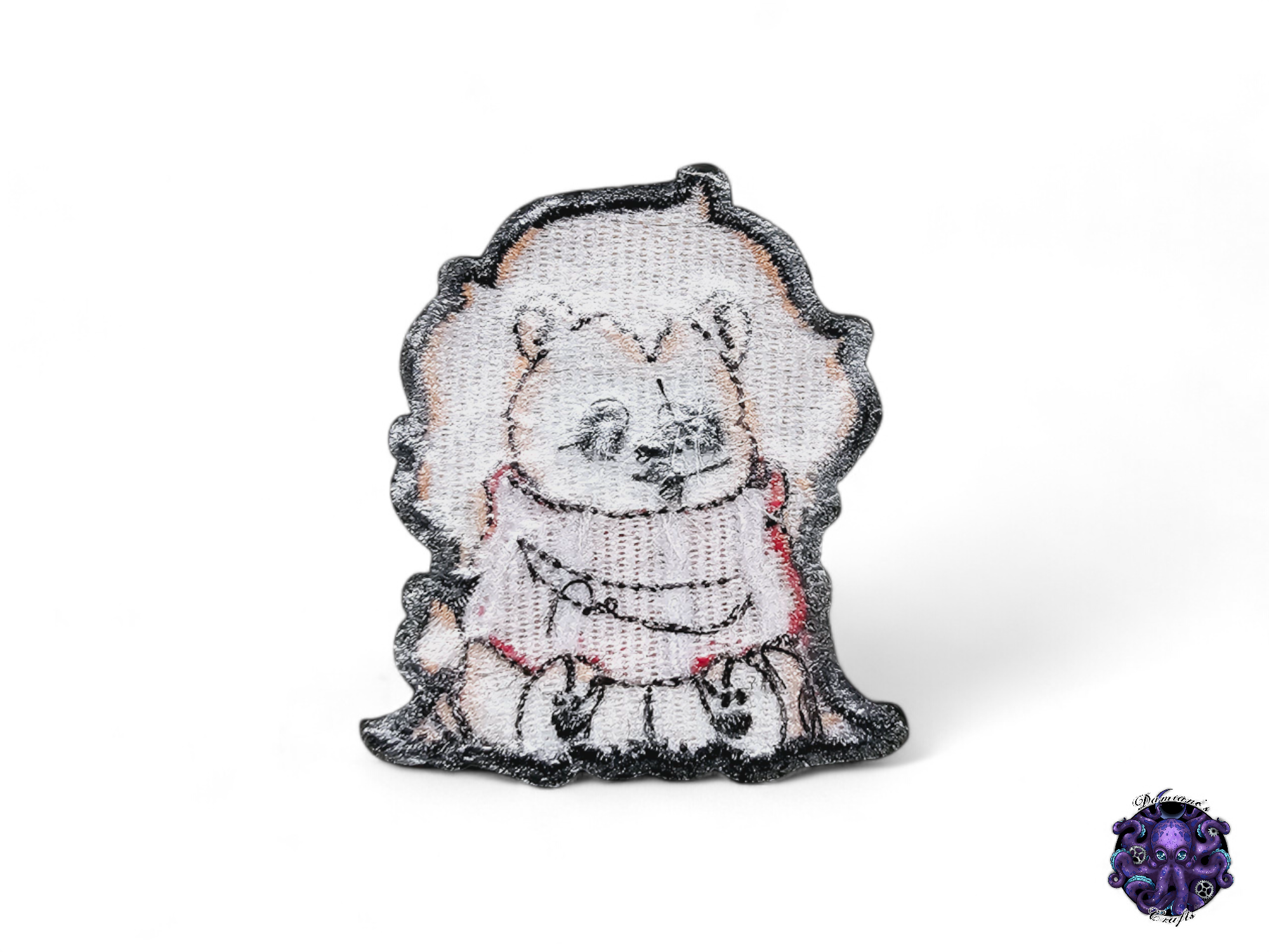 Embroided Patch, Iron on, Glue, Craft supply, Embroidery, Magic, School, House, Witch, Wizard, Scarf, lion, snake, eagle, badger, gothic