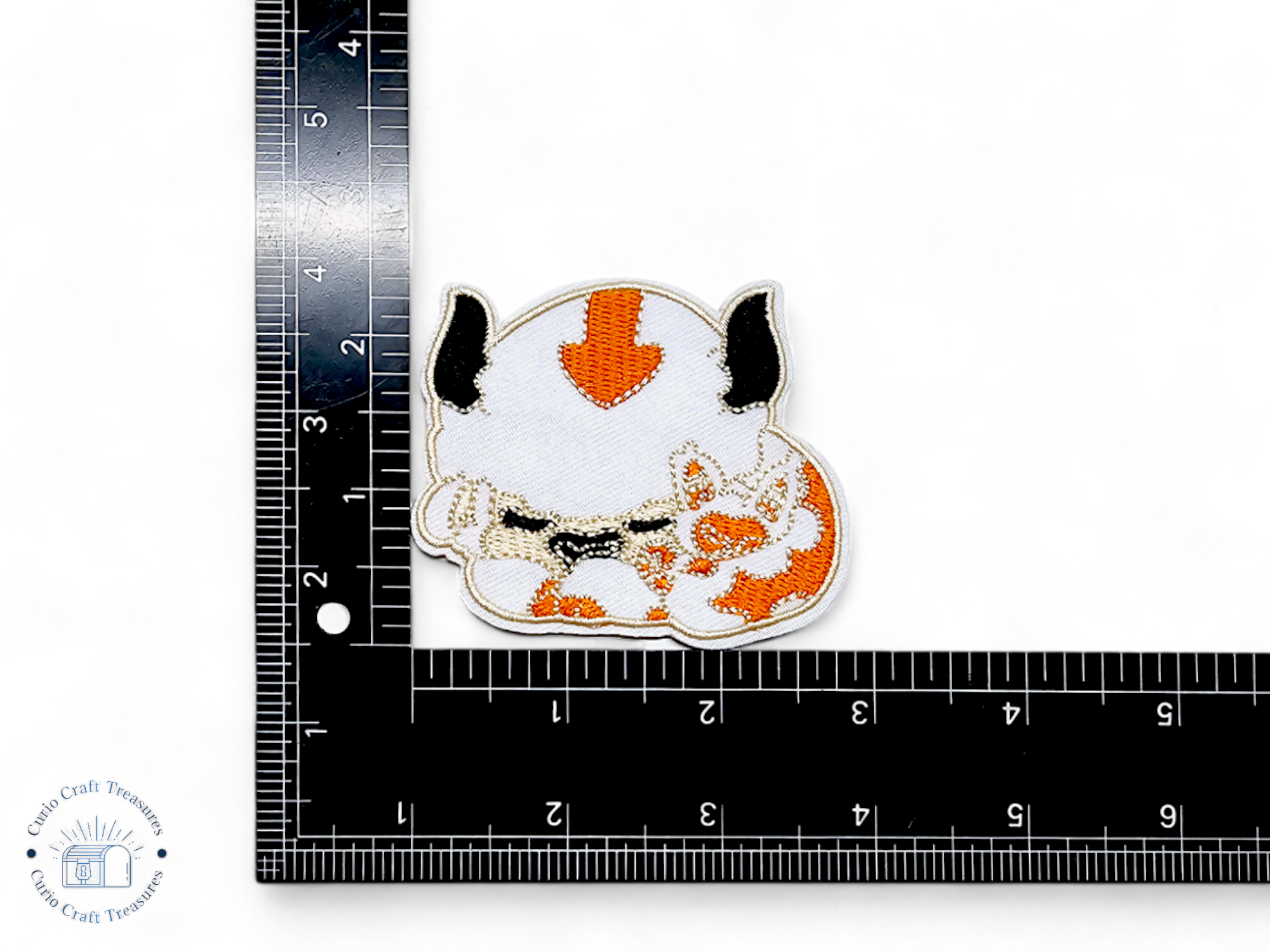 Embroided Patch, Iron on, Glue, Craft supply, Embroidery, Fabric, tv show, cartoon, video game, fluffy, creature, cute