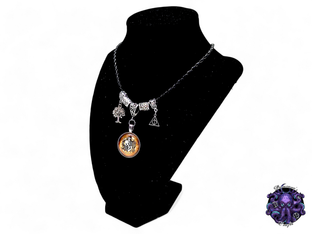 Necklace, pendant, Wizard, Witch, witchy, tree, halloween, gothic, leather cord, gift for her, LARP, costume, silver