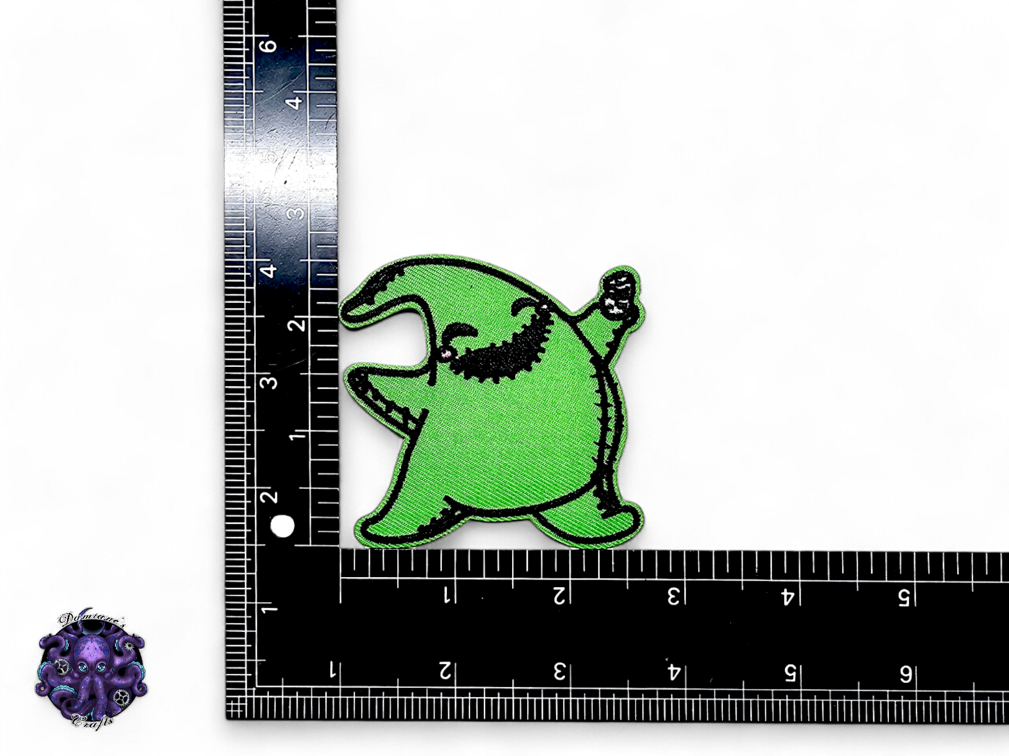 Embroided Patch, Iron on, Glue, Craft supply, Embroidery, Fabric, Movie, halloween, christmas, skeleton, doll, ghost