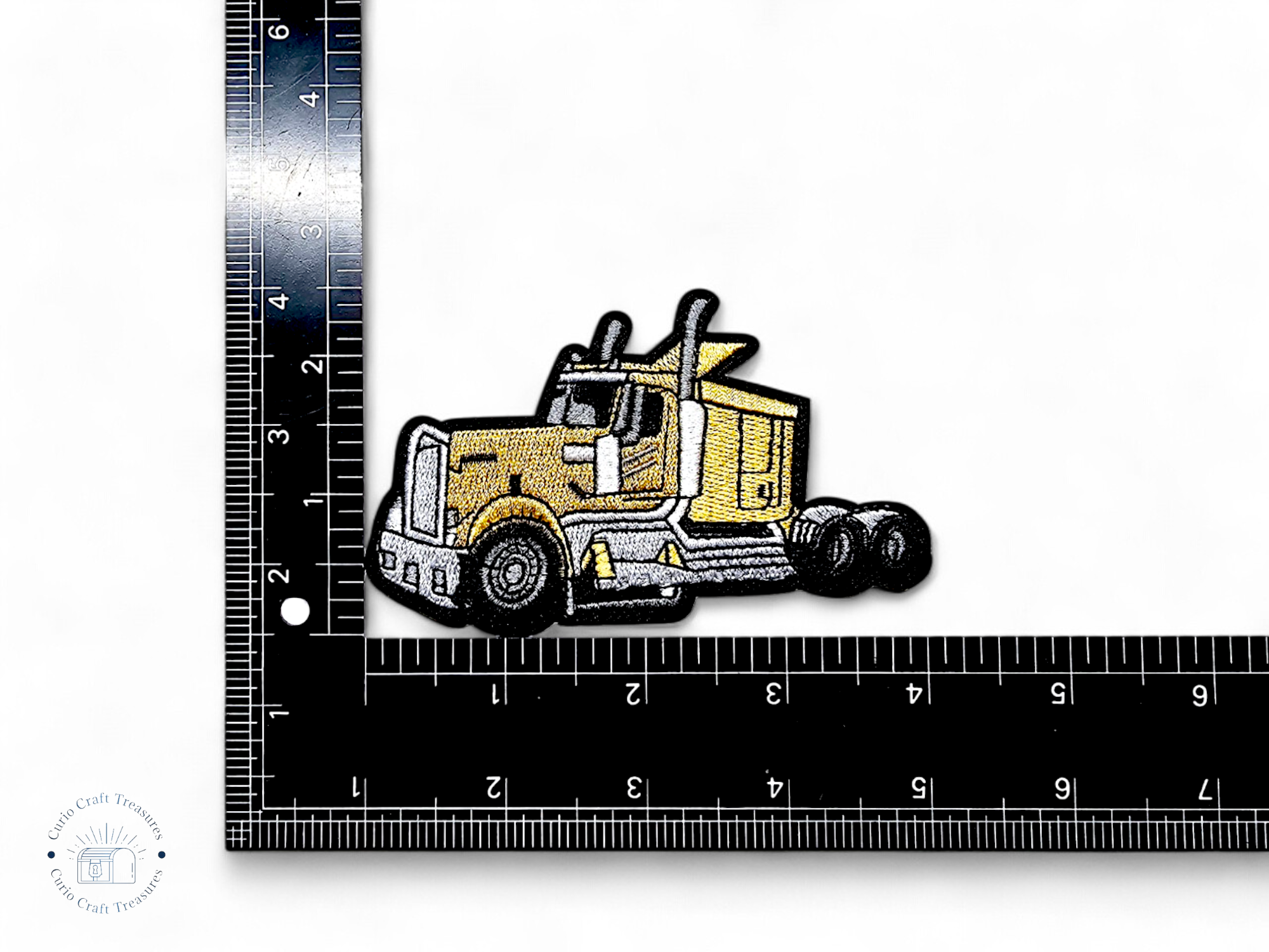 Embroided Patch, Iron on, Glue, Craft supply, Embroidery, Fabric, Van, 18 wheeler, race car, racing, motocycle, moto, route 66, Bike, Harley