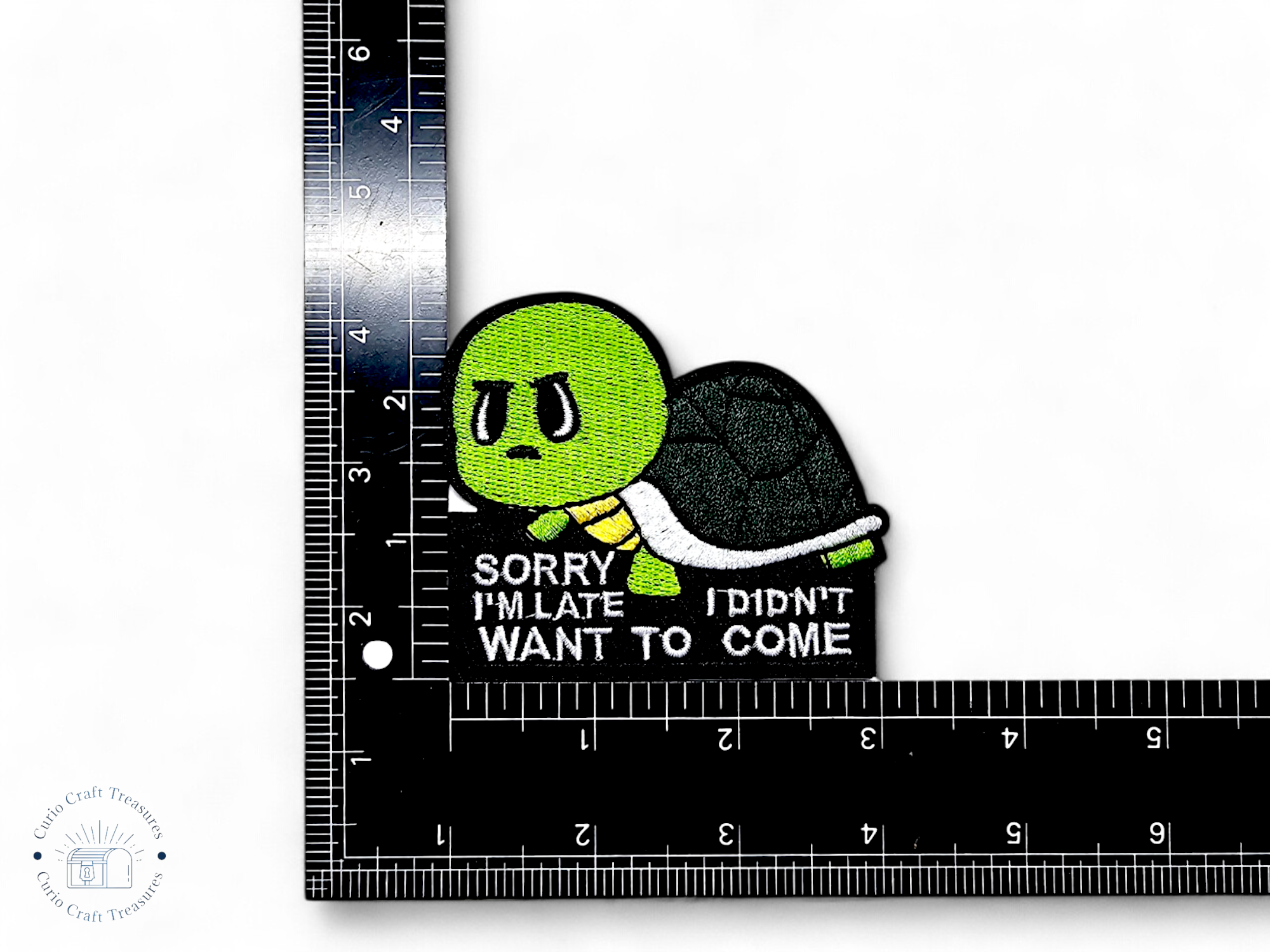 Embroided Patch, Iron on, Glue, Craft supply, Embroidery, Fabric, Meme, funny, Quote, Sarcasm, Unicorn, neuro spicy, burnt out, late