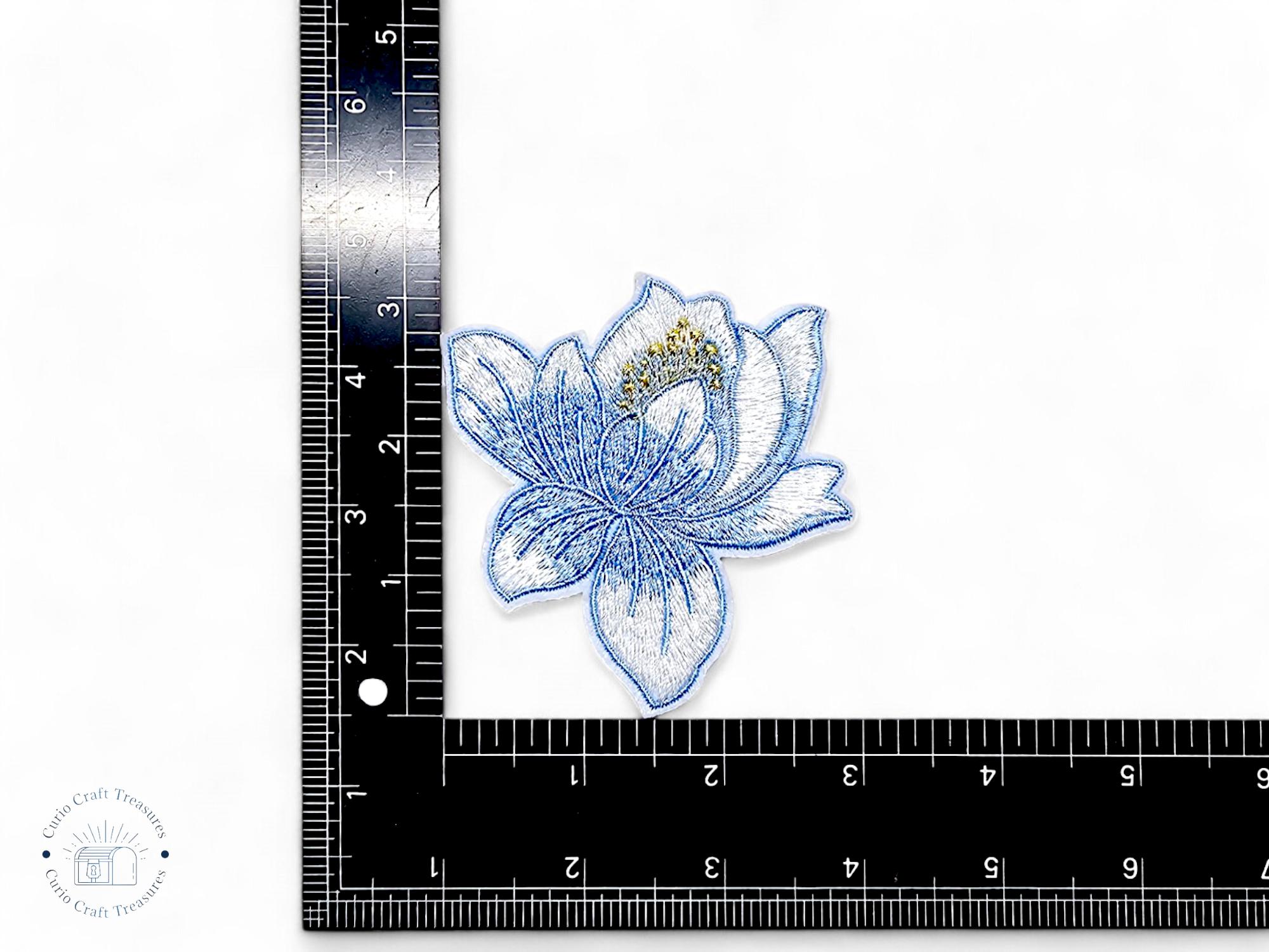 Embroided Patch, Iron on, Glue, Craft supply, Embroidery, Fabric, Cactus, Flower, peony, sunflower
