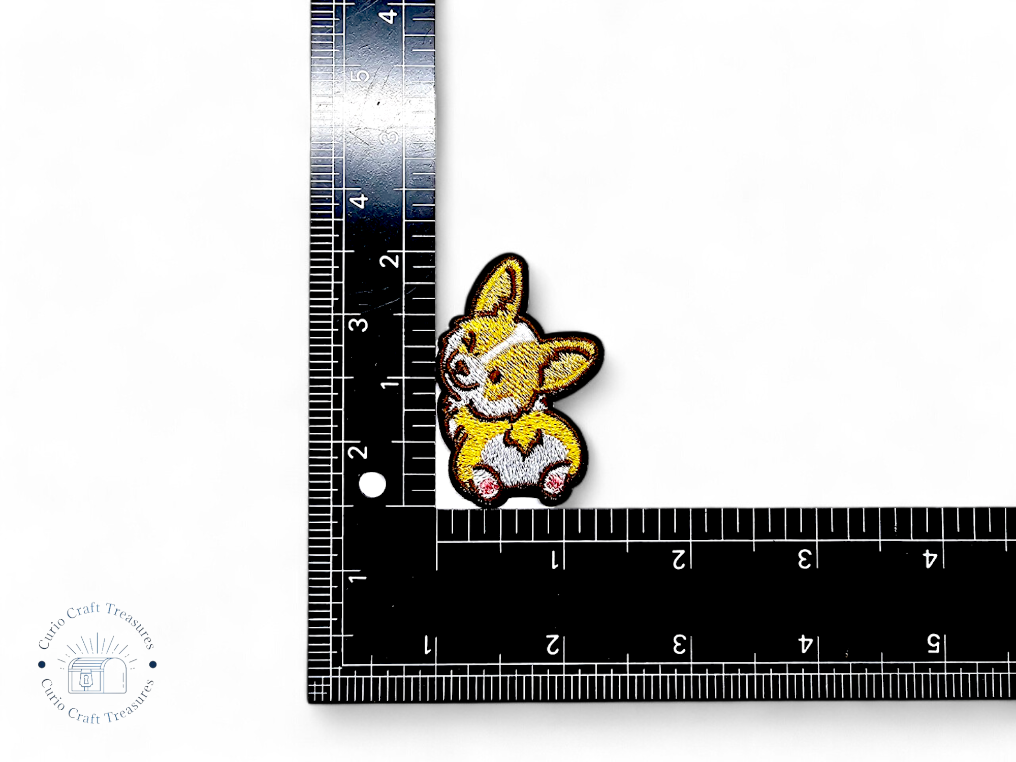 Embroided Patch, Iron on, Glue, Craft supply, Embroidery, Fabric, German shepherd, Dog, Shepherd, Corgi, Cat, Moon, Cloud, French Bulldog, Golden, Cat, Tabi