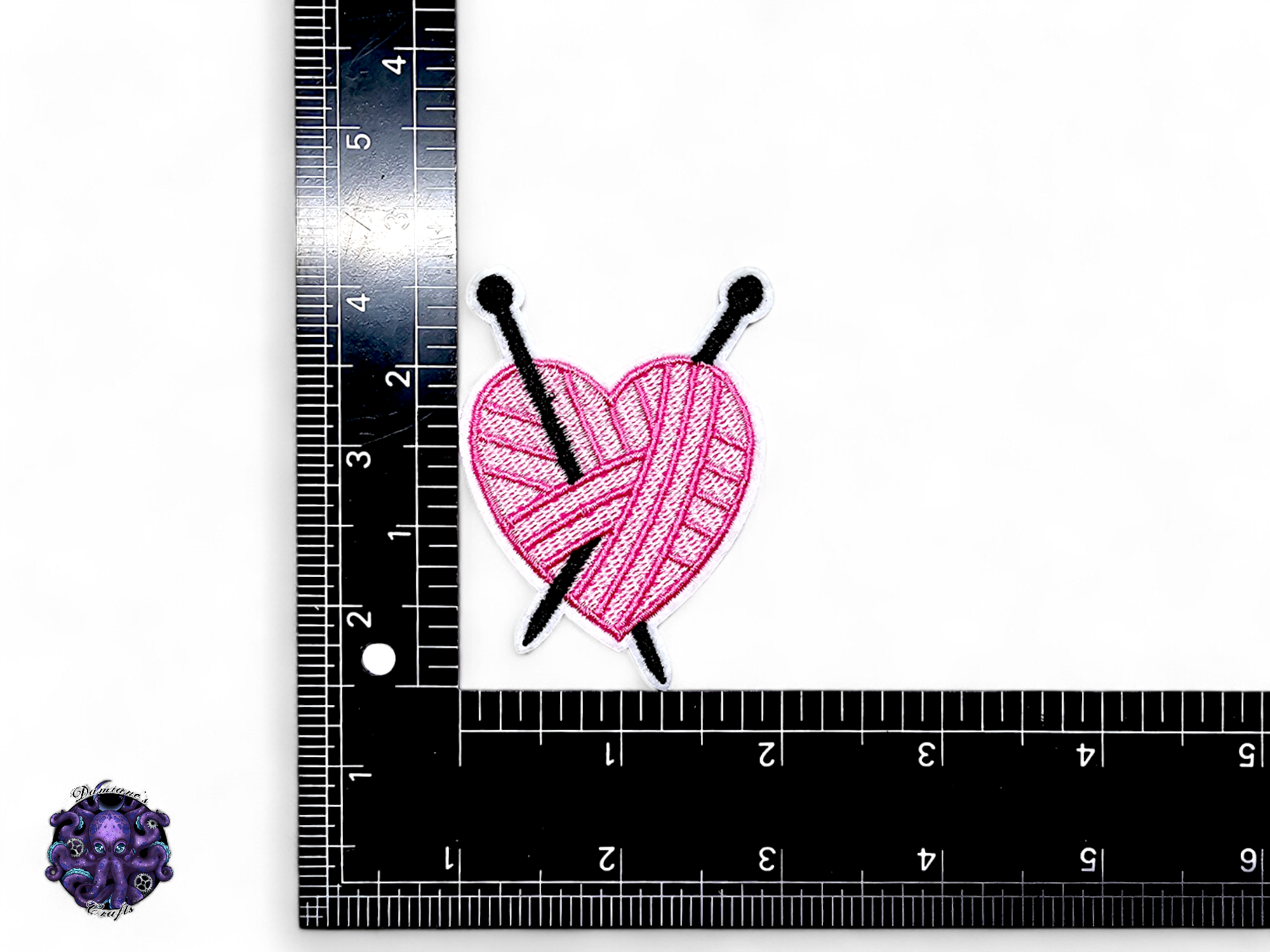 Embroided Patch, Iron on, Glue, Craft supply, Embroidery, Fabric, yarn, needle, craft, ohm
