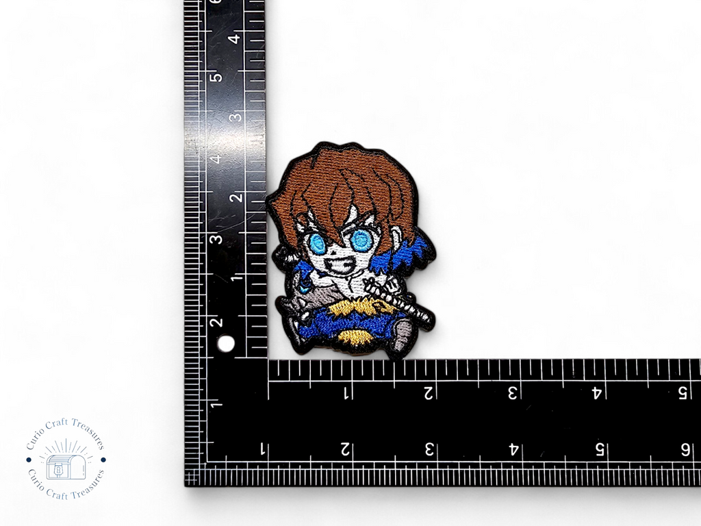 Embroided Patch, Iron on, Glue, Craft supply, Embroidery, Fabric, Cute, Kawai, Anime, Manga