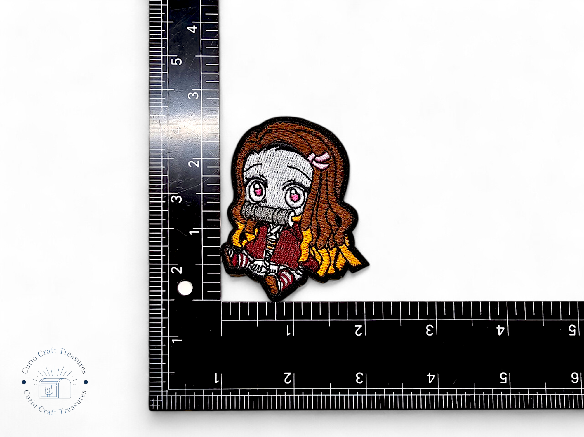 Embroided Patch, Iron on, Glue, Craft supply, Embroidery, Fabric, Cute, Kawai, Anime, Manga