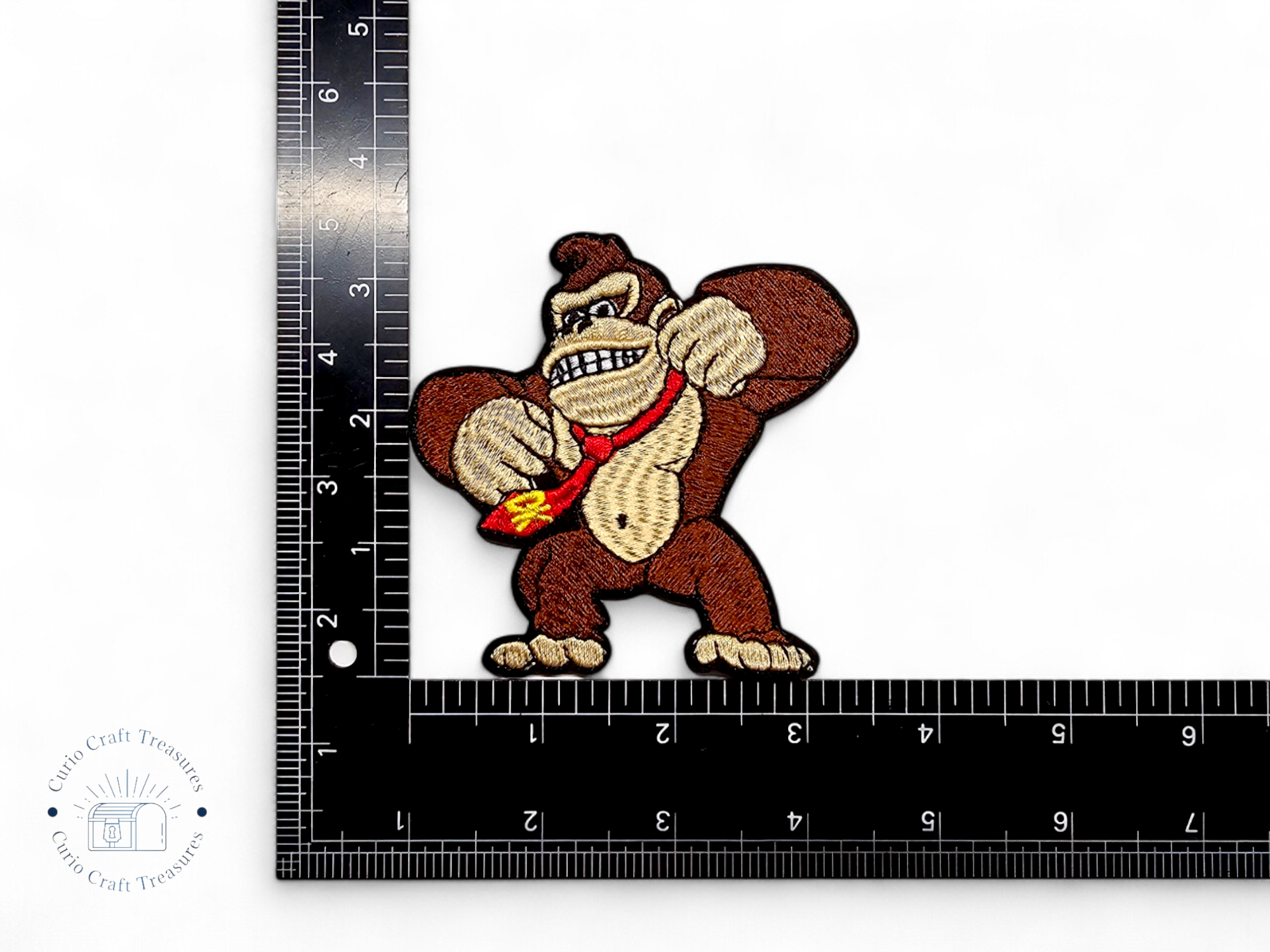 Embroided Patch, Iron on, Glue, Craft supply, Embroidery, Fabric, video games, creature, character, turtle, mushroom