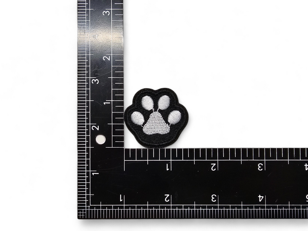 Parche bordado, termoadhesivo, pegamento, material para manualidades, bordado, tela, perro, gato, huella de pata, corazón, mamá perro, mamá gato, amor