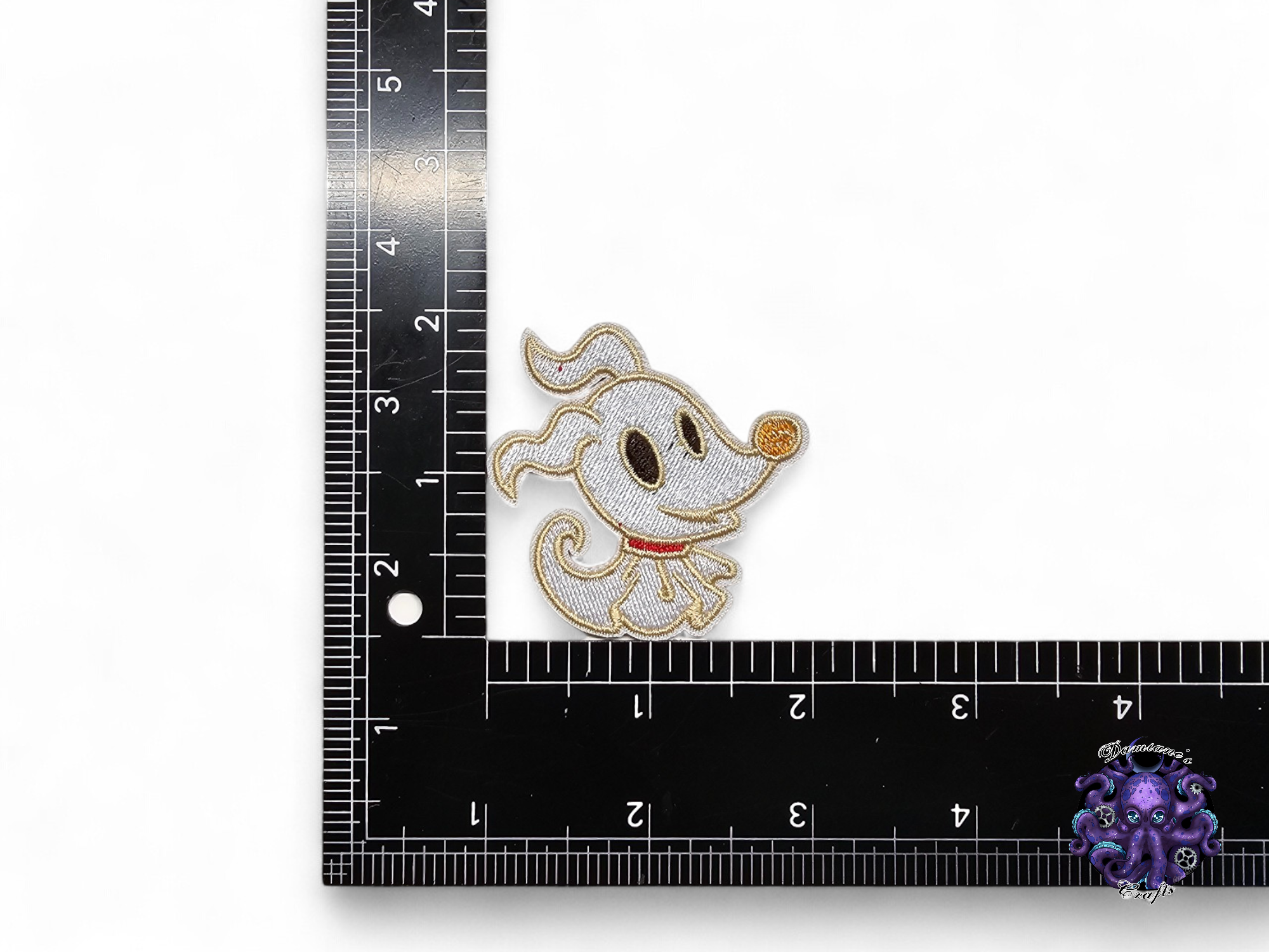 Embroided Patch, Iron on, Glue, Craft supply, Embroidery, Fabric, Movie, halloween, christmas, skeleton, doll, ghost