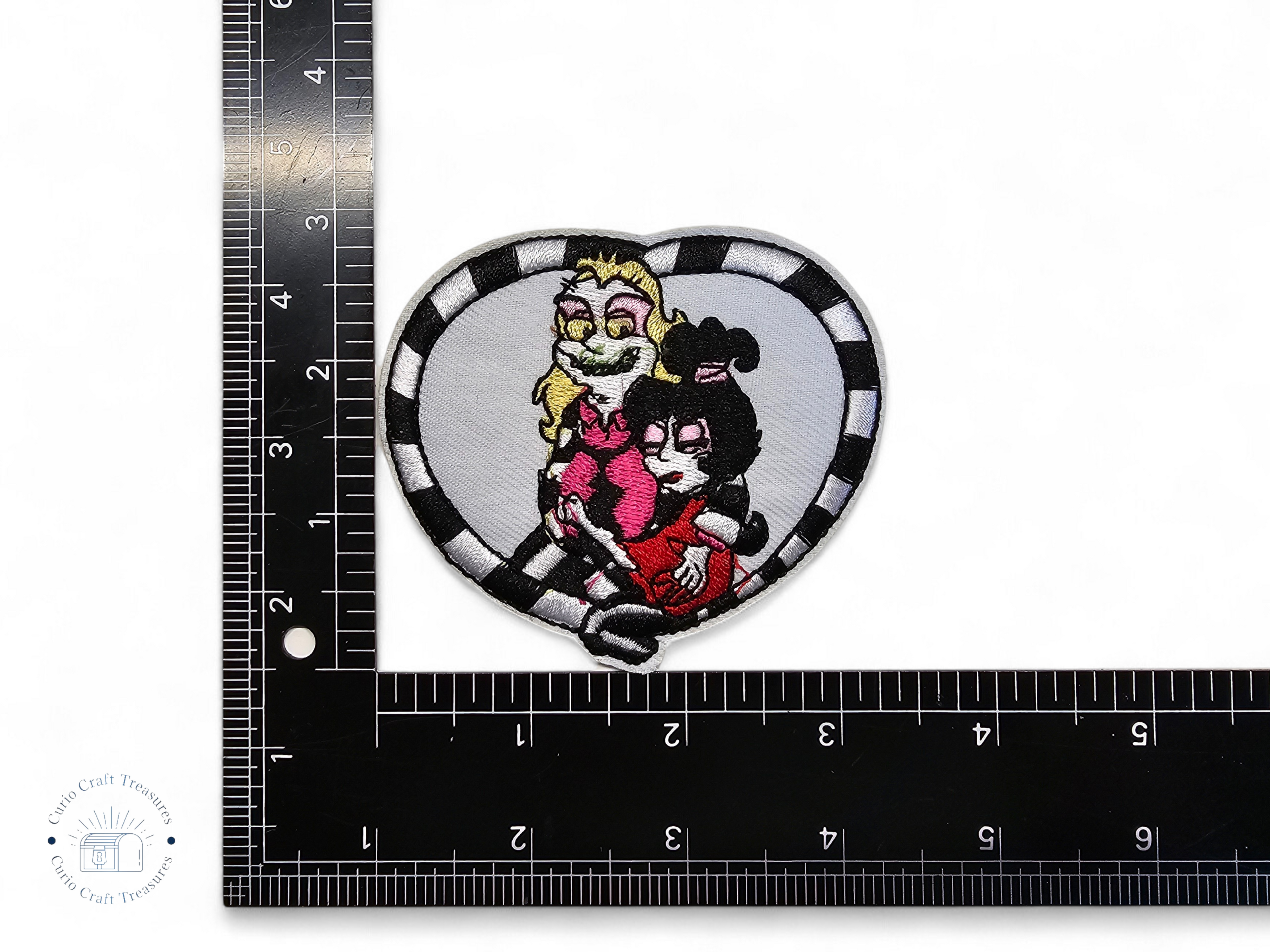 Embroided Patch, Iron on, Glue, Craft supply, Embroidery, Fabric, Movie, Tv serie, Cartoon, Gothic, undead, Snake, Horror