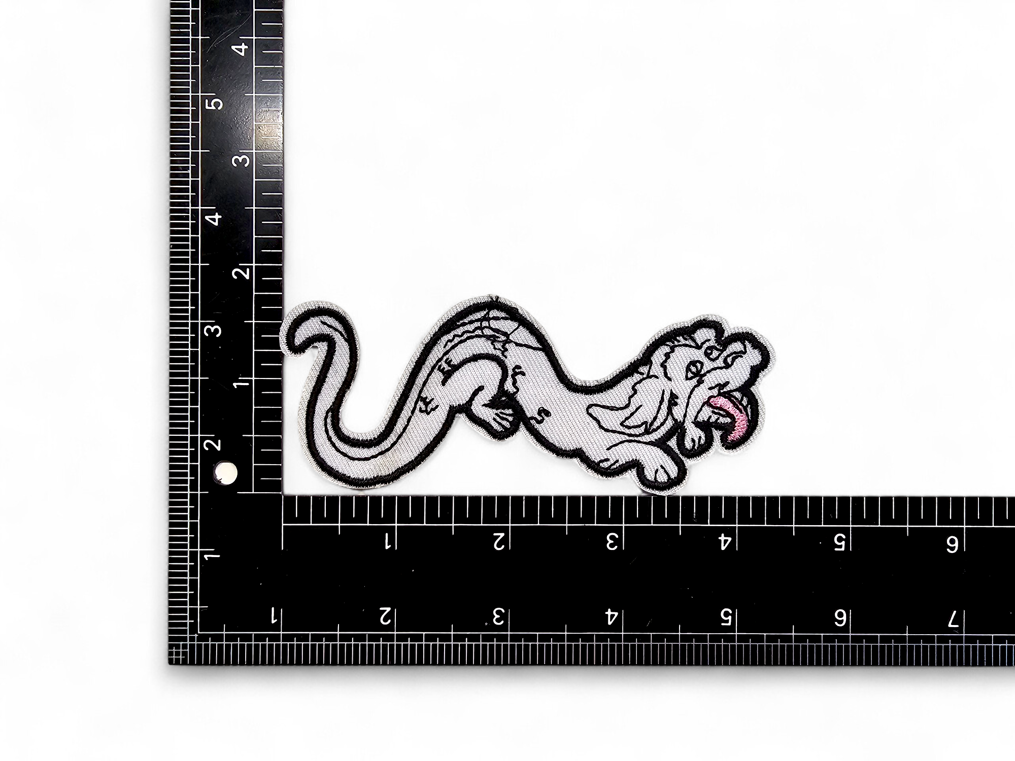 Embroided Patch, Iron on, Glue, Craft supply, Embroidery, Fabric, movie, classic, old movies, children, pop culture, dragon, worm, witch, plant