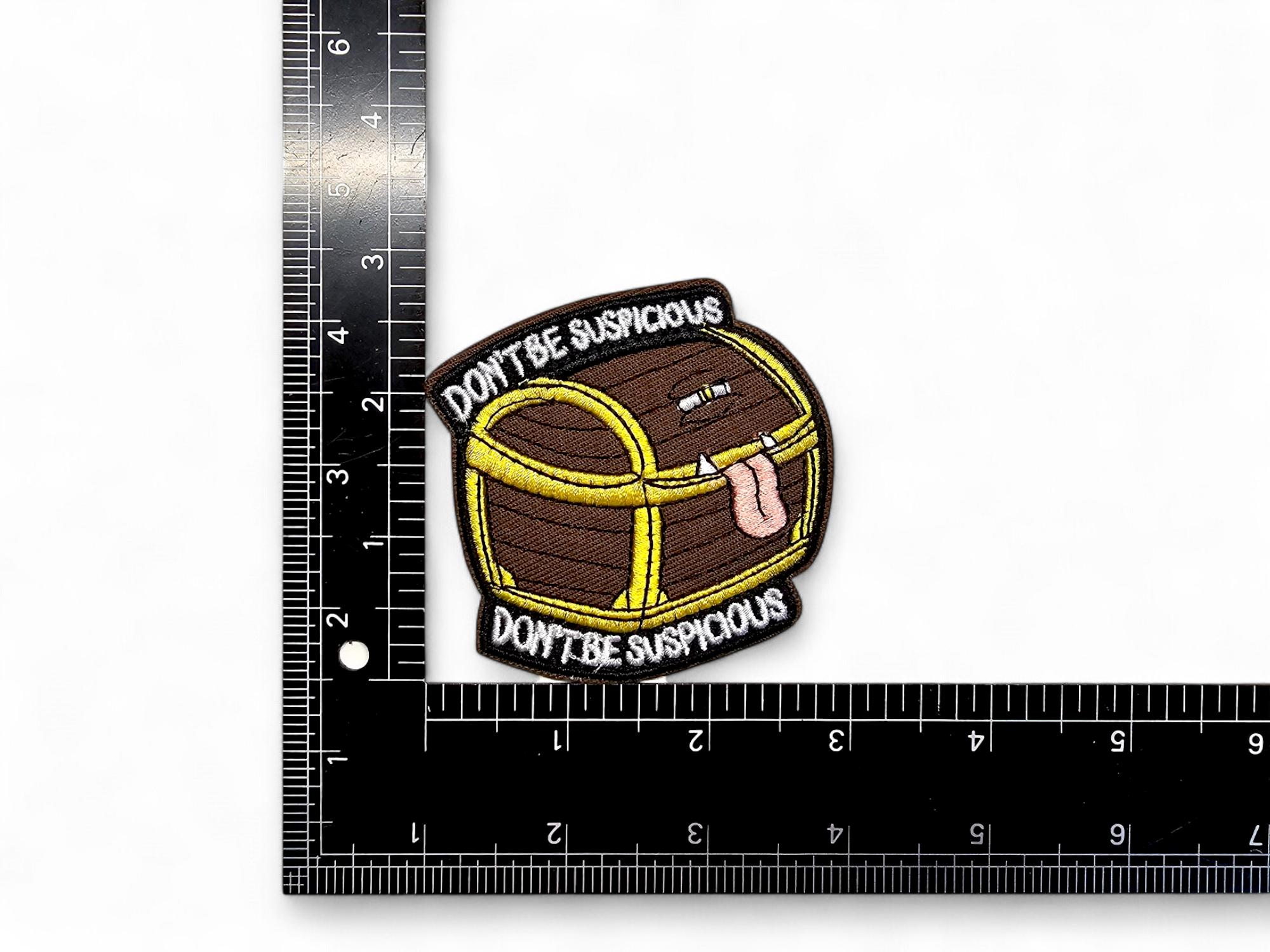 Embroided Patch, Iron on, Glue, Craft supply, Embroidery, Fabric, Dnd, Dungeon, Dragon, Gelatinous cube, Cthulhu, Quest, Potion, Goblin, D20