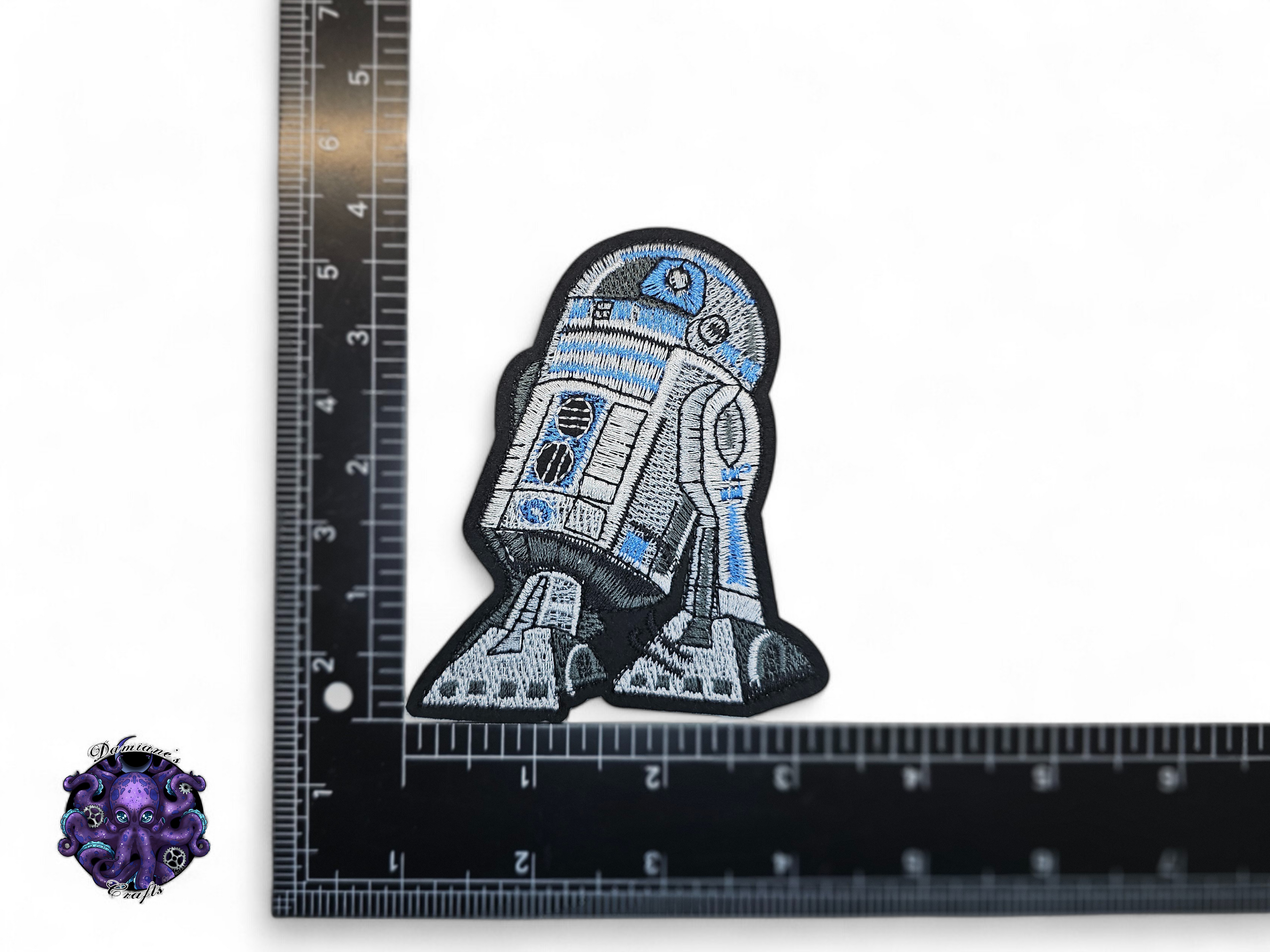 Embroided Patch, Iron on, Glue, Craft supply, Embroidery, Fabric, Movie, Old movies, classic, science fiction, futurist, space, opera