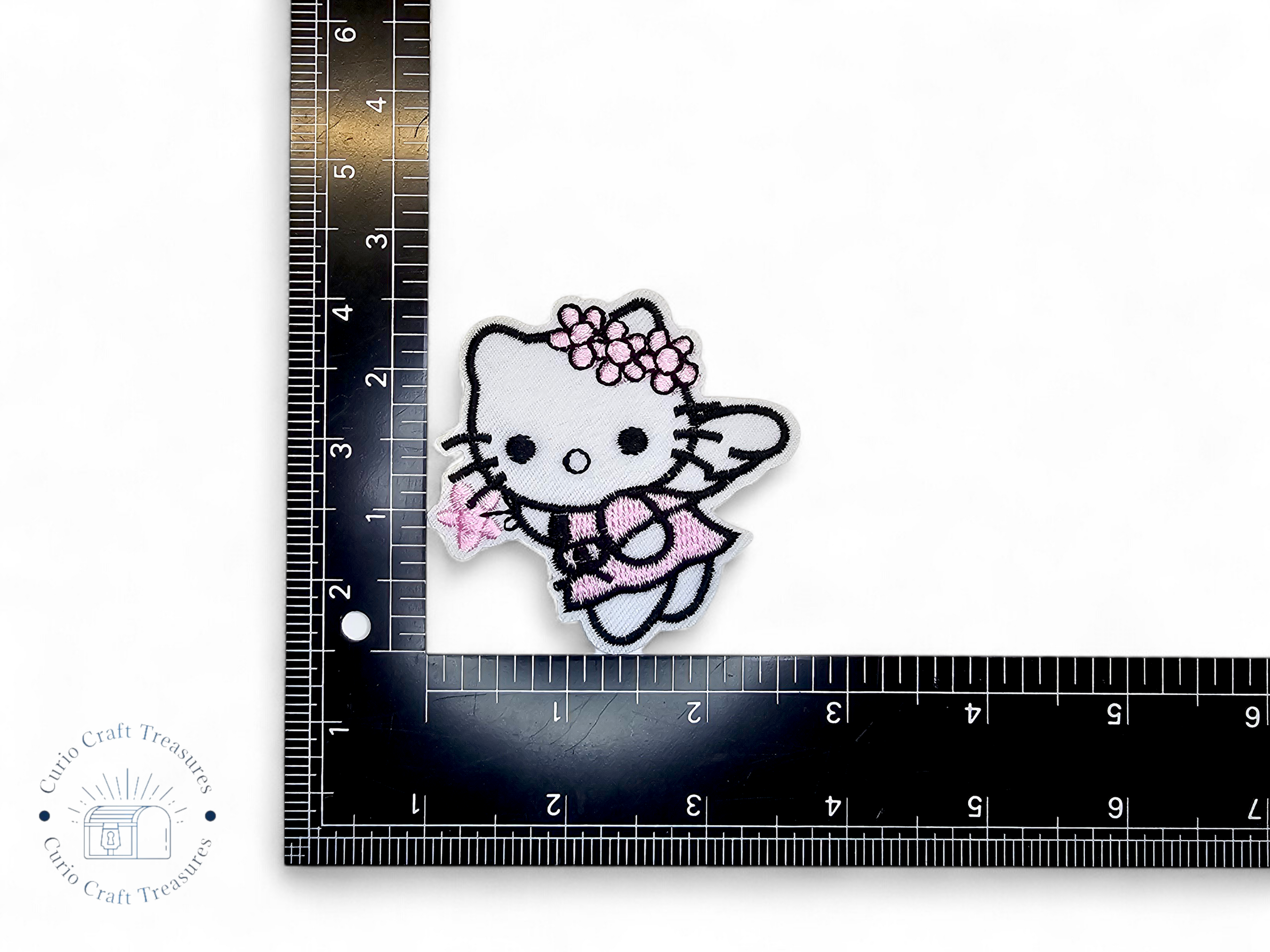 Embroided Patch, Iron on, Glue, Craft supply, Embroidery, Fabric, Cat, cute, animal, bunny, dog, kawai