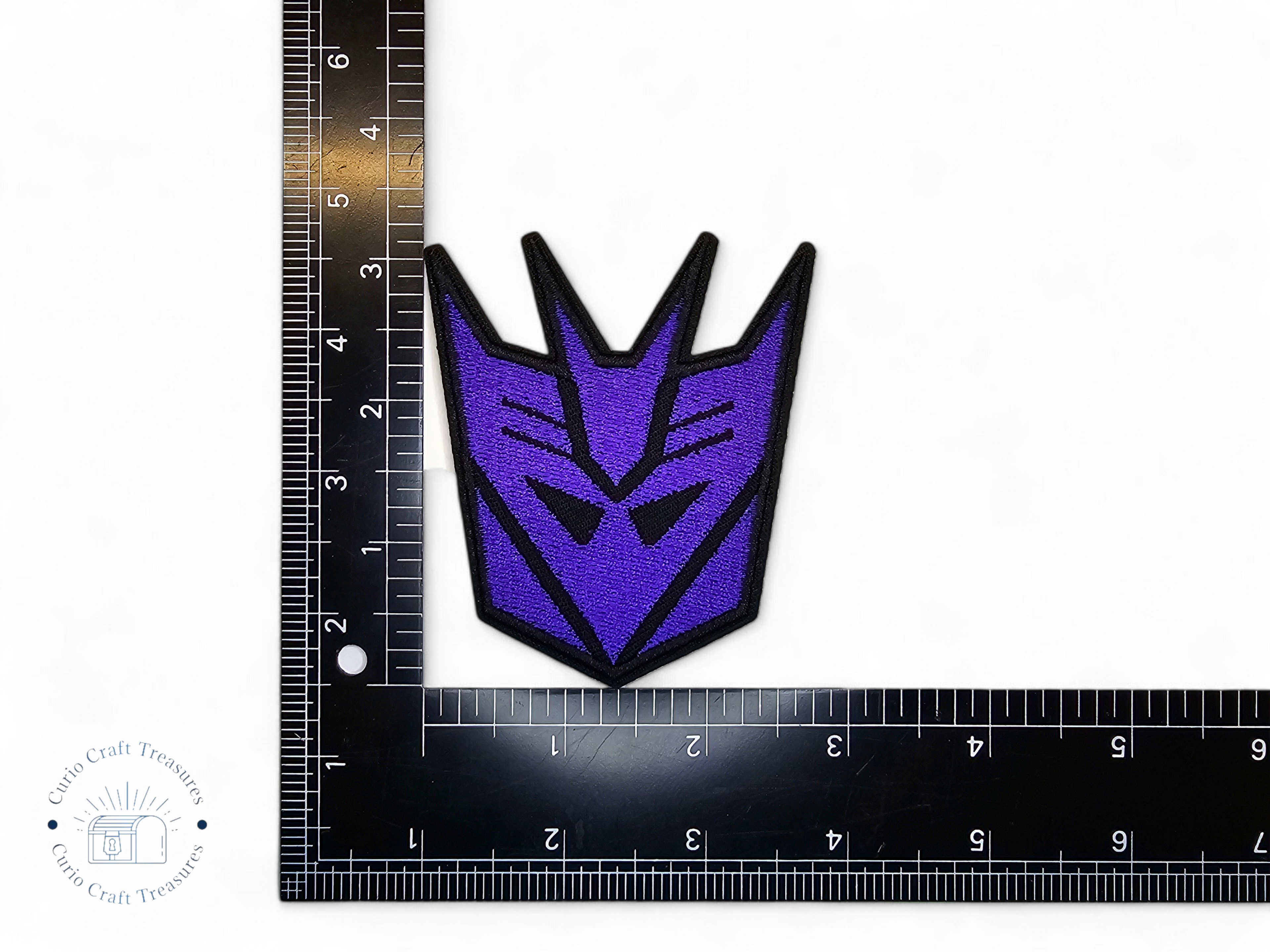 Embroided Patch, Iron on, Glue, Craft supply, Embroidery, Fabric, robot, alien, tv serie, old school