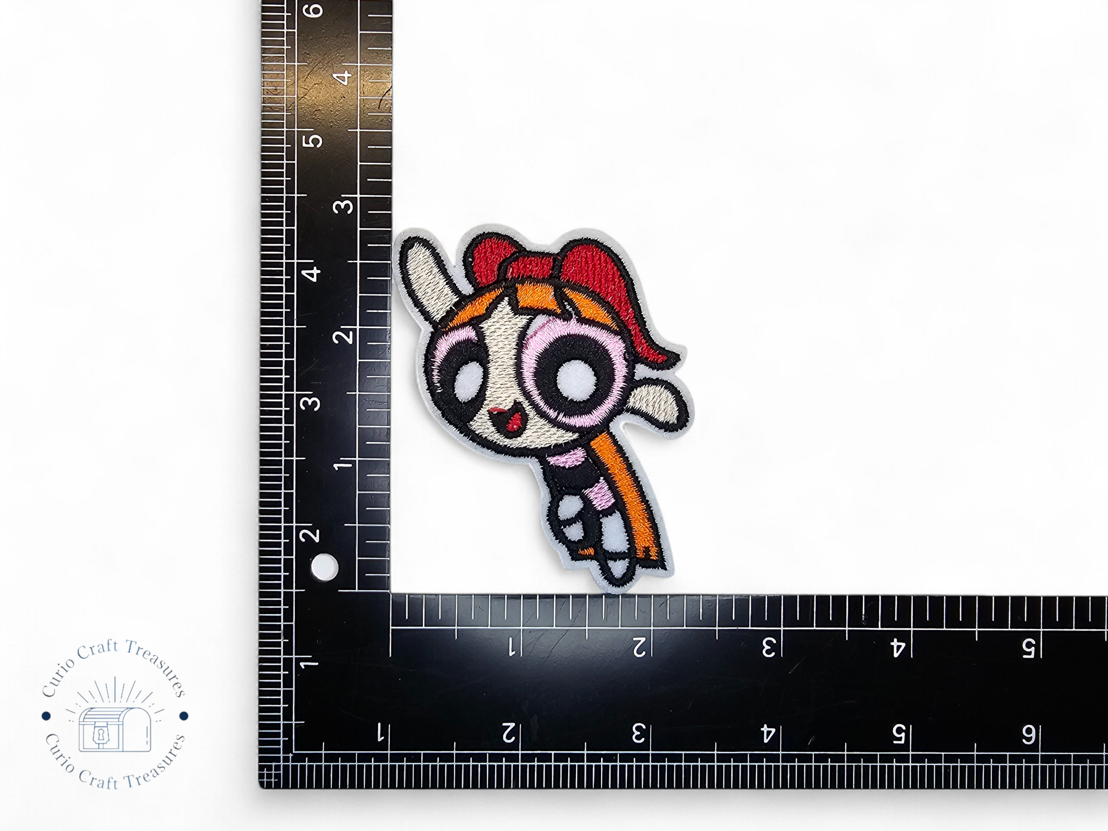 Embroided Patch, Iron on, Glue, Craft supply, Embroidery, Fabric, Tv show, Cartoon, super hero, girls, monkey