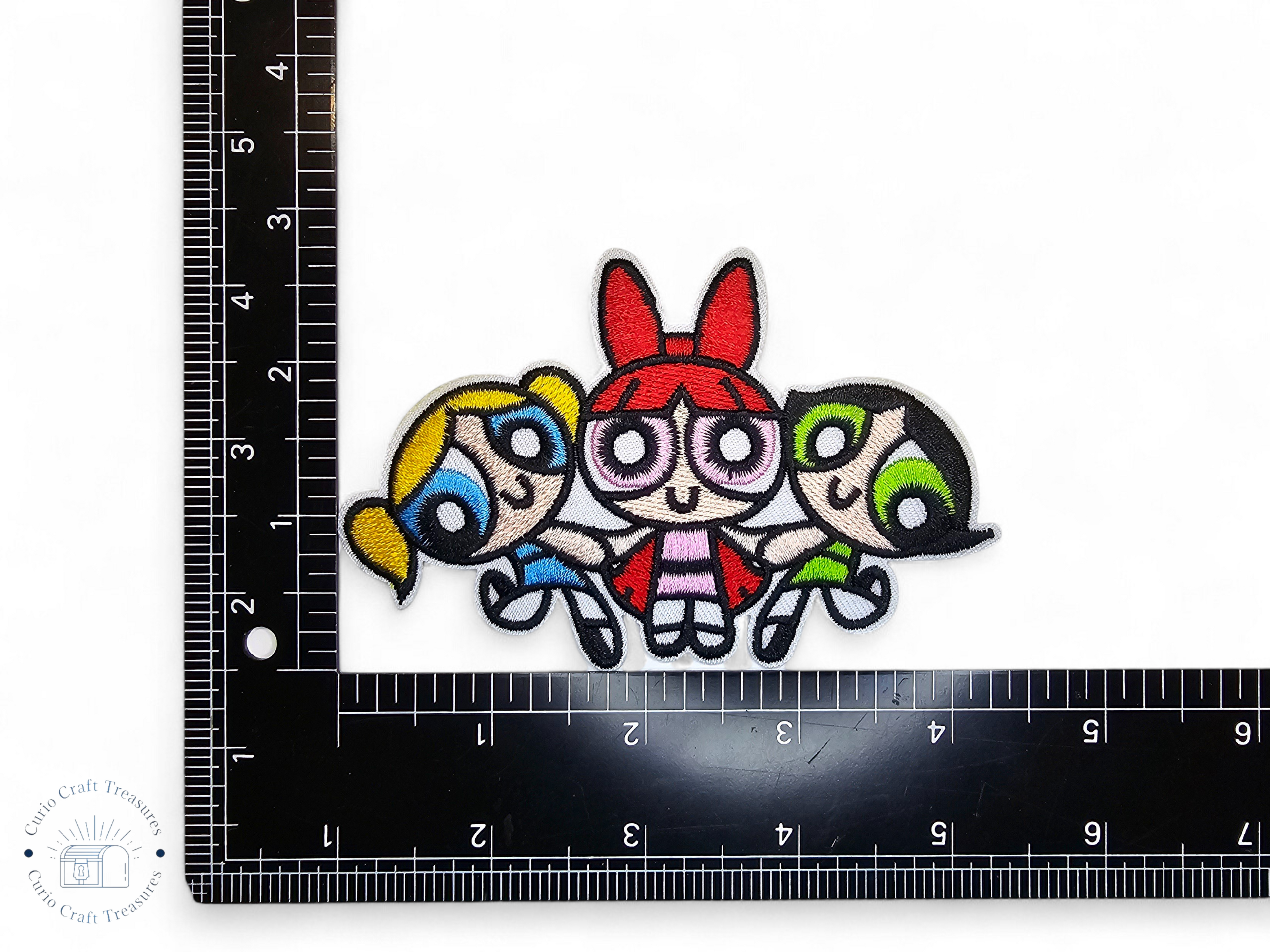 Embroided Patch, Iron on, Glue, Craft supply, Embroidery, Fabric, Tv show, Cartoon, super hero, girls, monkey