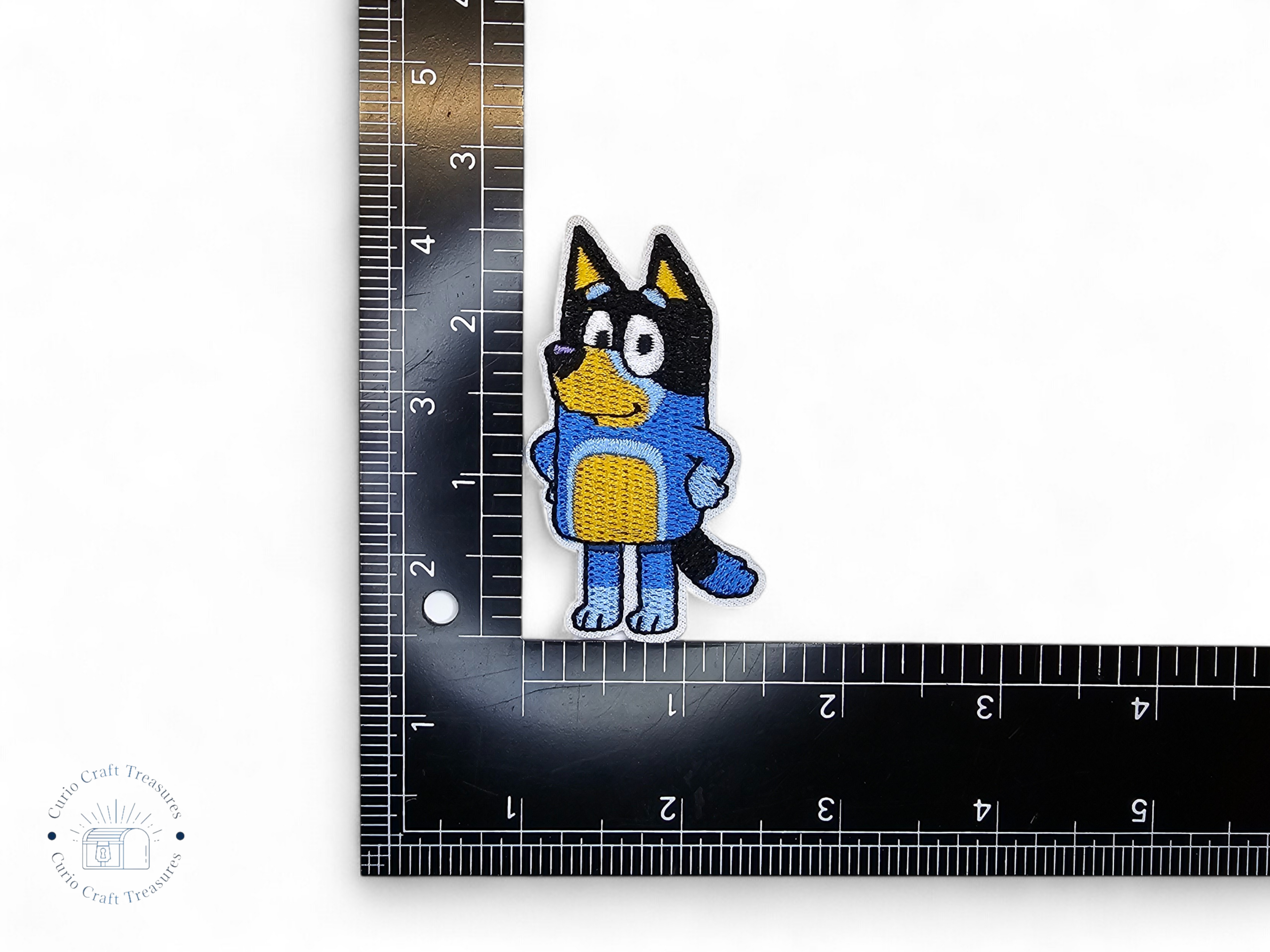 Embroided Patch, Iron on, Glue, Craft supply, Embroidery, Fabric, dog, tv show, cartoon, children, cute