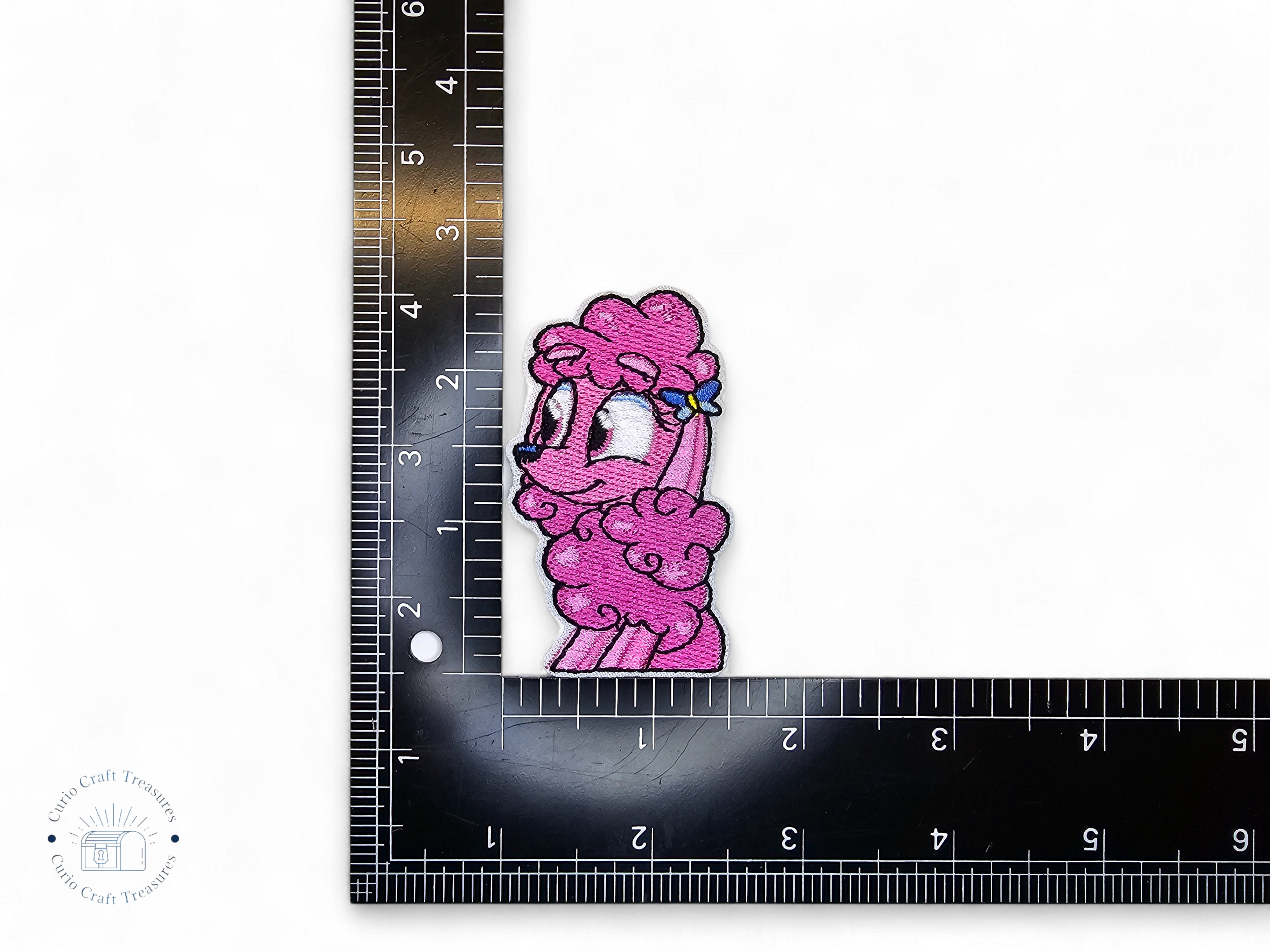 Embroided Patch, Iron on, Glue, Craft supply, Embroidery, Fabric, dog, tv show, cartoon, children, cute