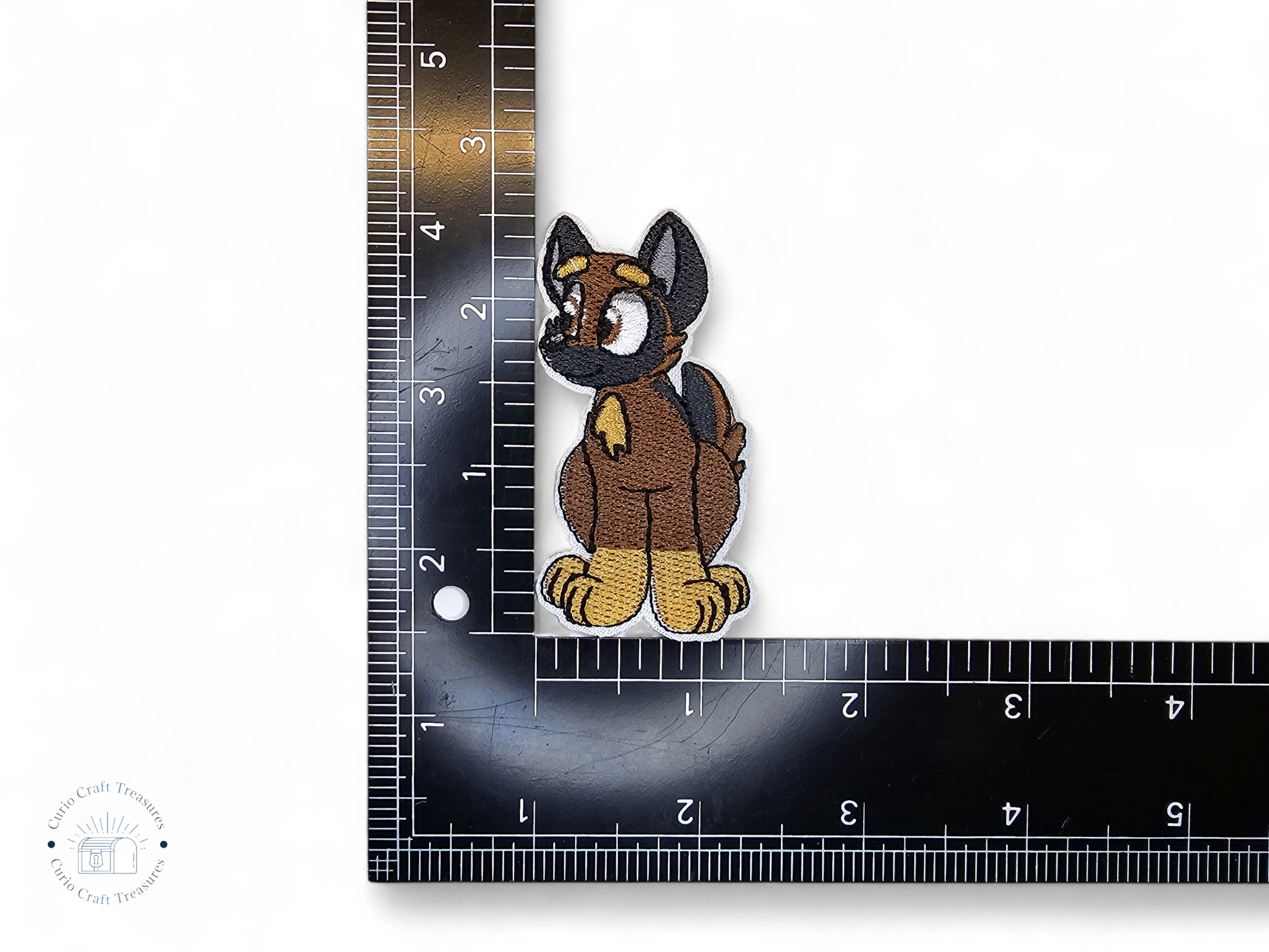 Embroided Patch, Iron on, Glue, Craft supply, Embroidery, Fabric, dog, tv show, cartoon, children, cute