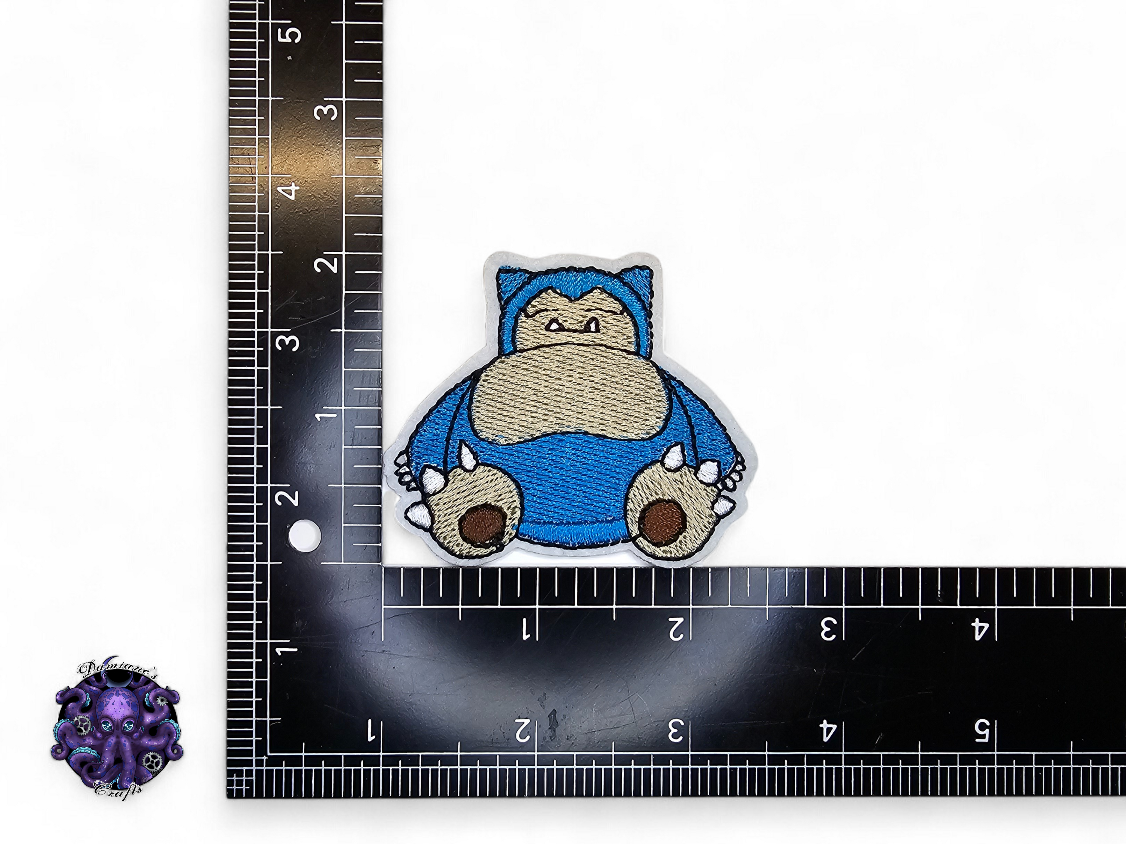 Embroided Patch, Iron on, Glue, Craft supply, Embroidery, Monster, video game, creature, Blue, Water, Dragon, fish, Turtle