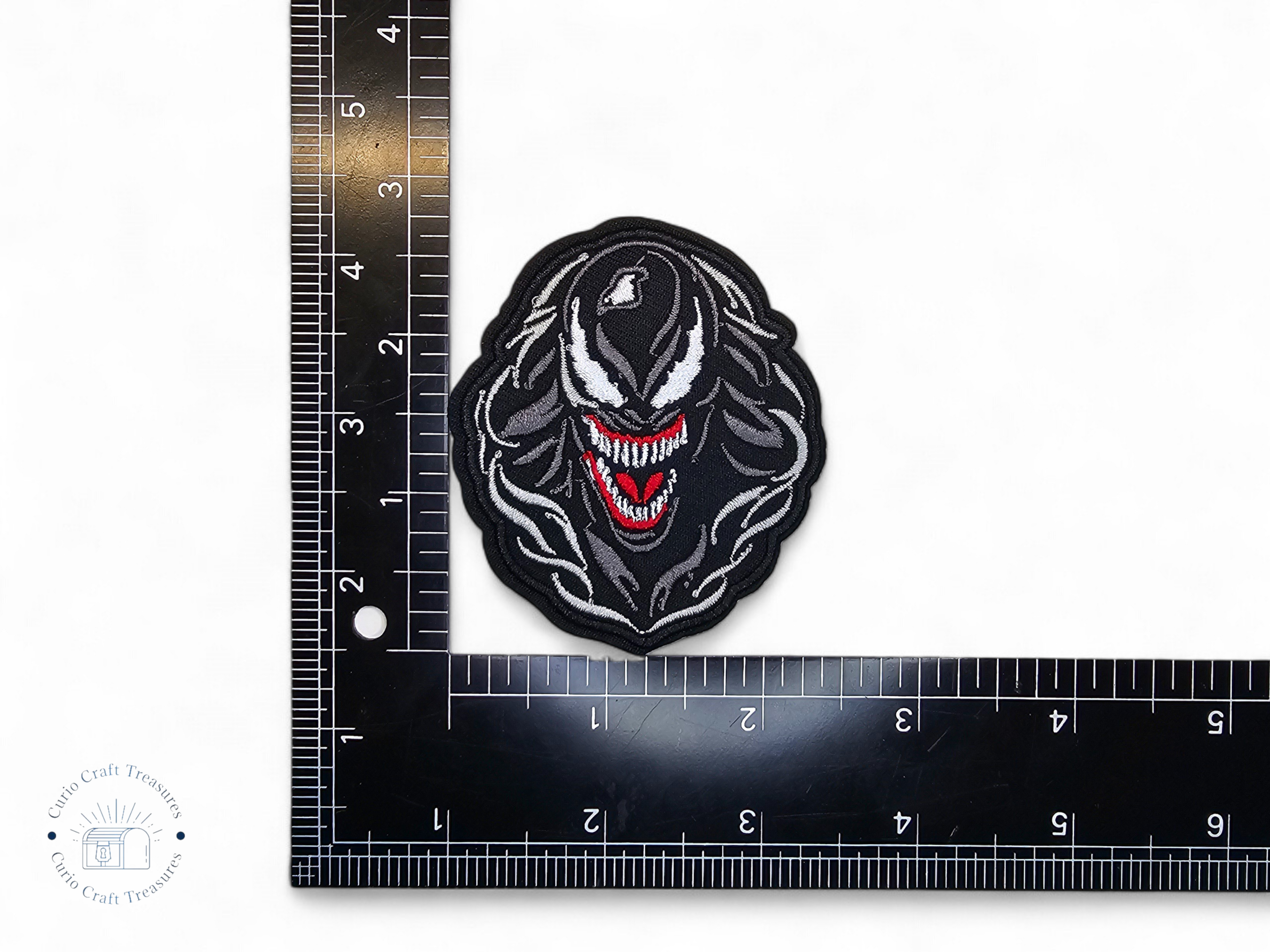 Embroided Patch, Iron on, Glue, Craft supply, Embroidery, Fabric, Movie, super heros, villain, action, pop culture