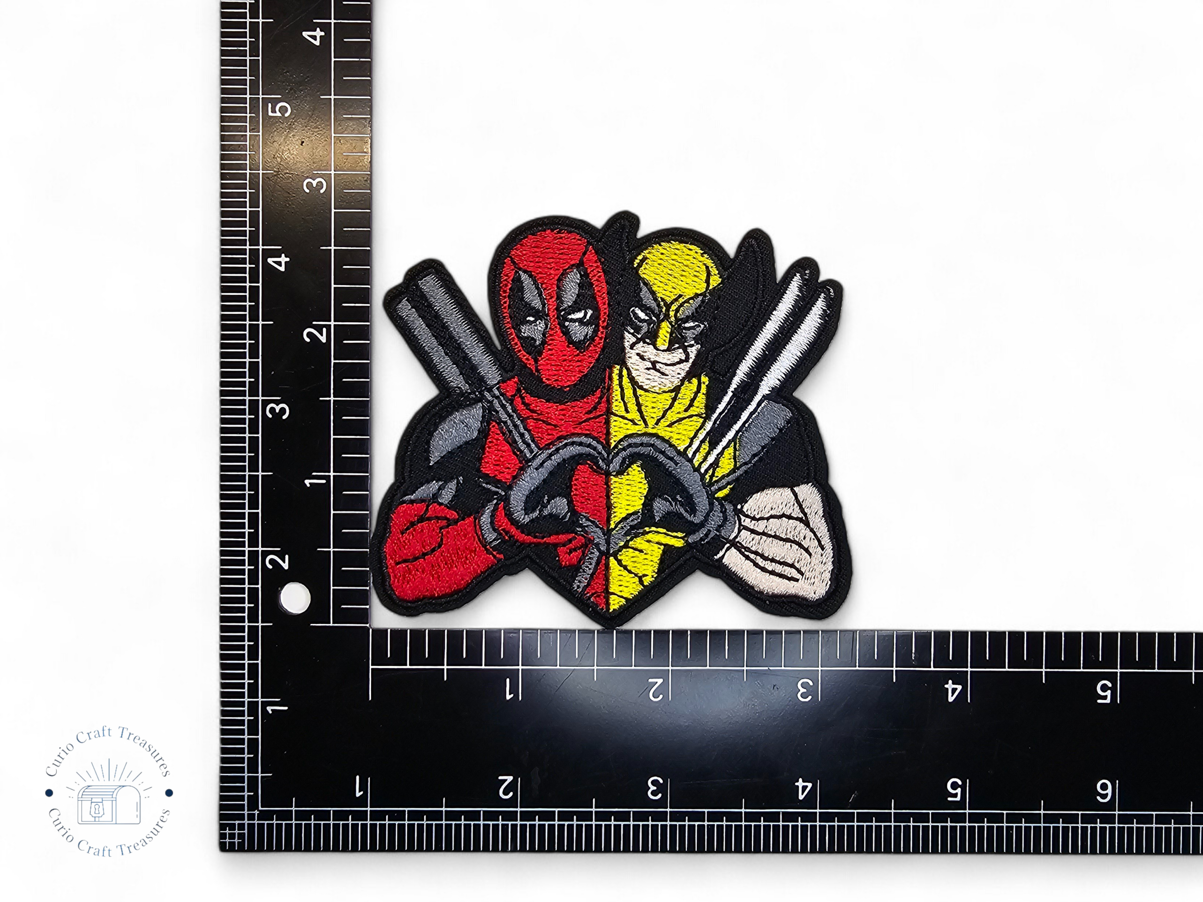 Embroided Patch, Iron on, Glue, Craft supply, Embroidery, Fabric, Movie, super heros, villain, action, pop culture
