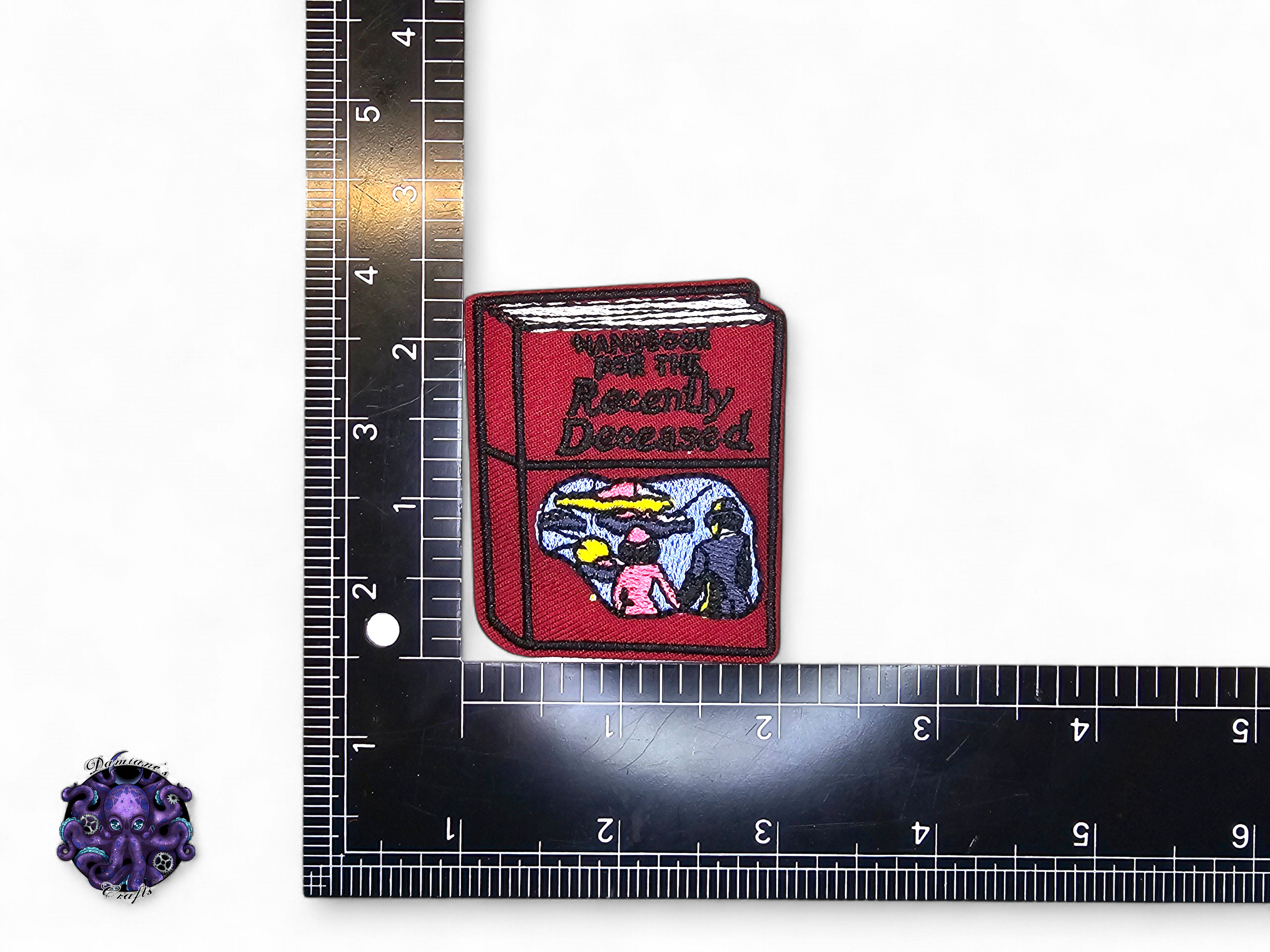 Embroided Patch, Iron on, Glue, Craft supply, Embroidery, Fabric, Movie, Tv serie, Cartoon, Gothic, undead, Snake, Horror