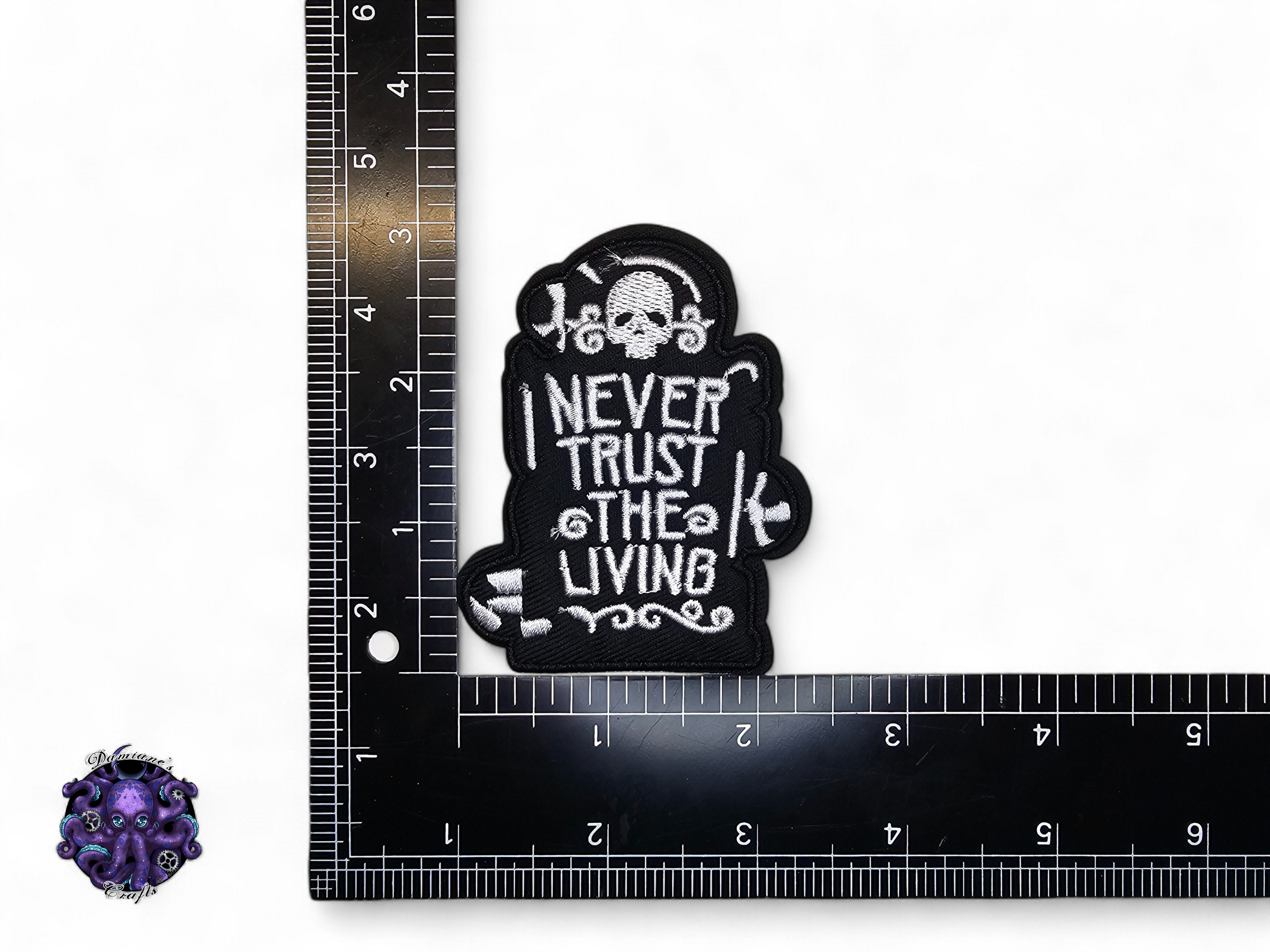 Embroided Patch, Iron on, Glue, Craft supply, Embroidery, Fabric, Movie, Tv serie, Cartoon, Gothic, undead, Snake, Horror