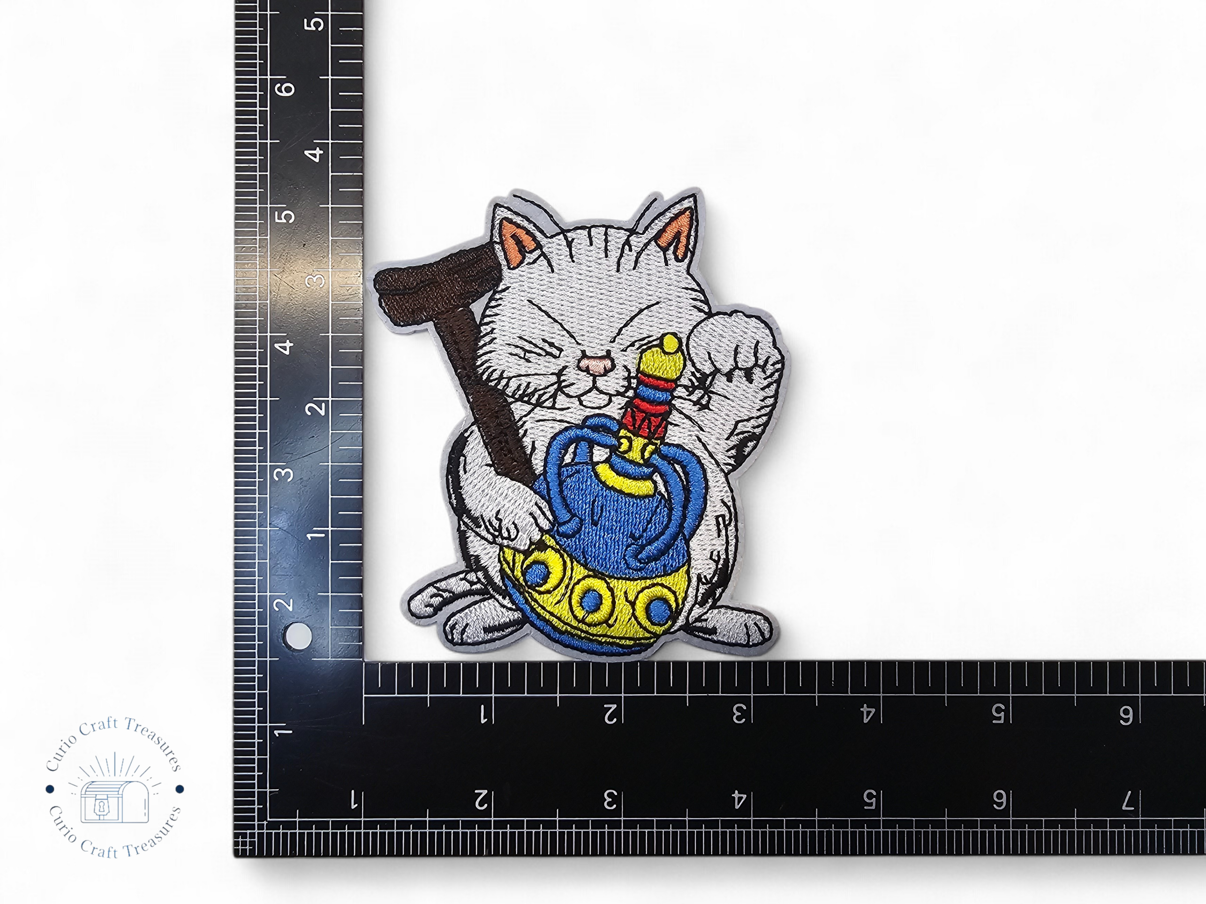 Embroided Patch, Iron on, Glue, Craft supply, Embroidery, Fabric, tv show, Anime, classic, ball, dragon, monkey