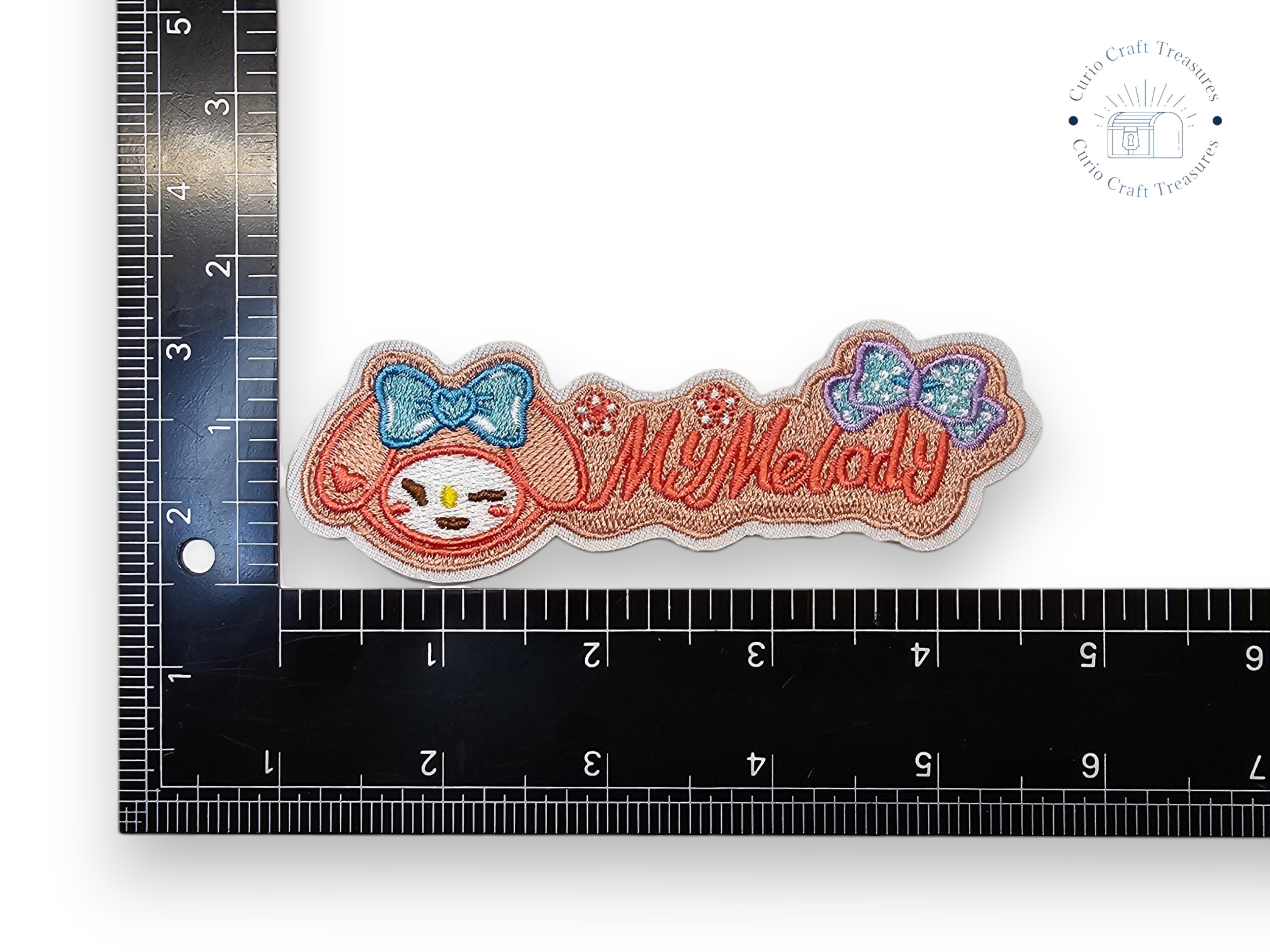 Embroided Patch, Iron on, Glue, Craft supply, Embroidery, Fabric, Cat, cute, animal, bunny, dog, kawai