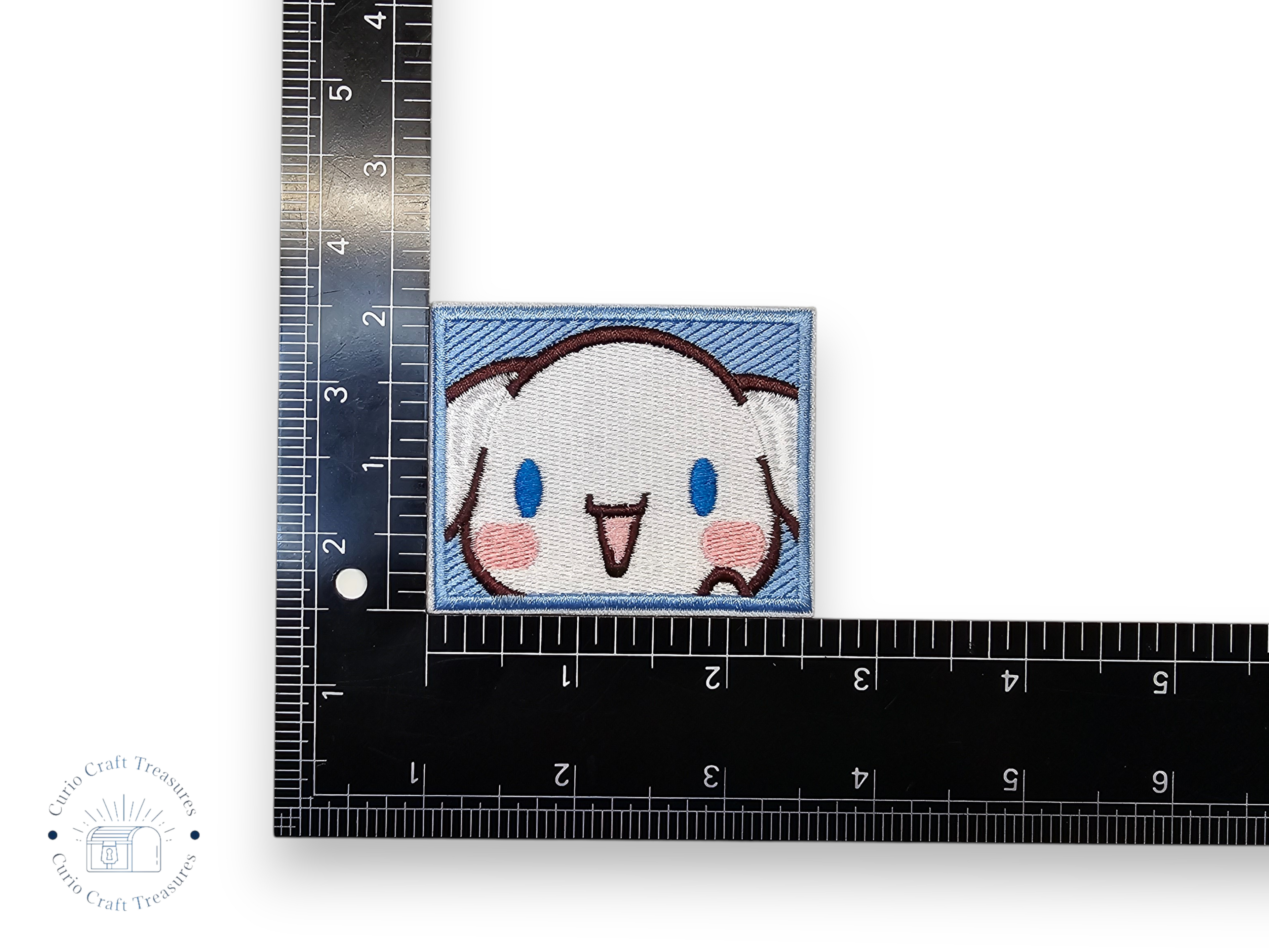 Embroided Patch, Iron on, Glue, Craft supply, Embroidery, Fabric, Cat, cute, animal, bunny, dog, kawai