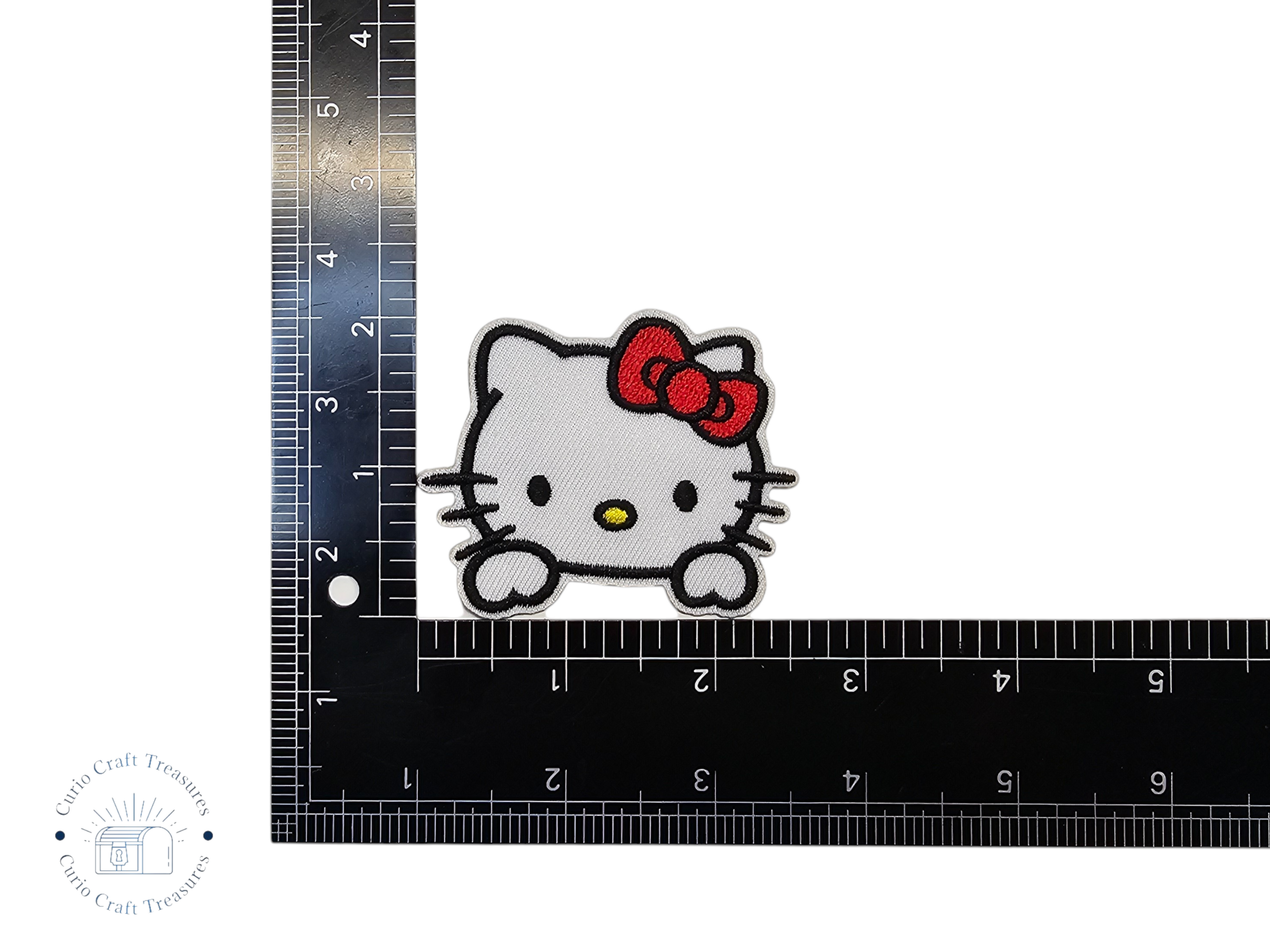 Embroided Patch, Iron on, Glue, Craft supply, Embroidery, Fabric, Cat, cute, animal, bunny, dog, kawai