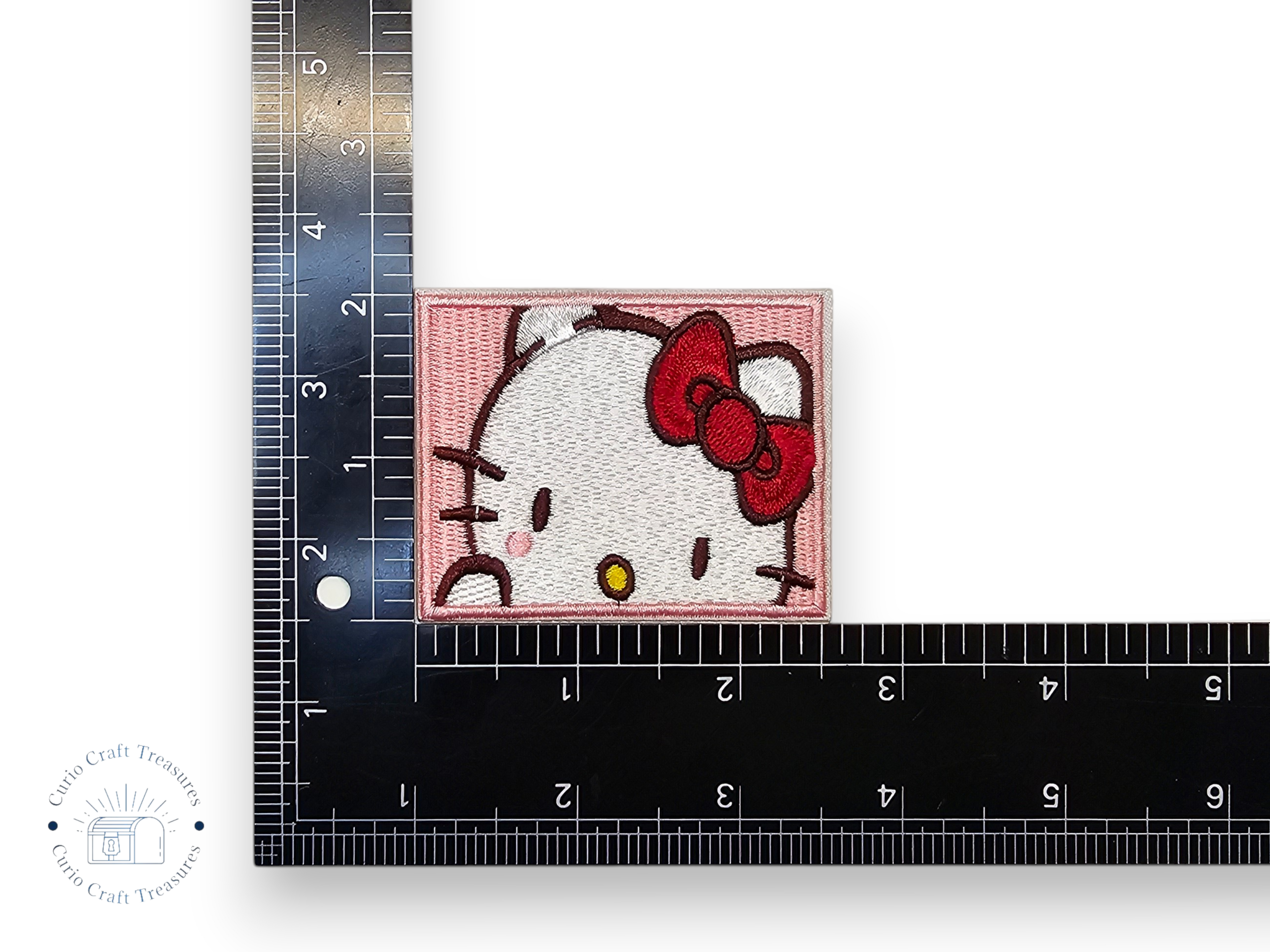 Embroided Patch, Iron on, Glue, Craft supply, Embroidery, Fabric, Cat, cute, animal, bunny, dog, kawai