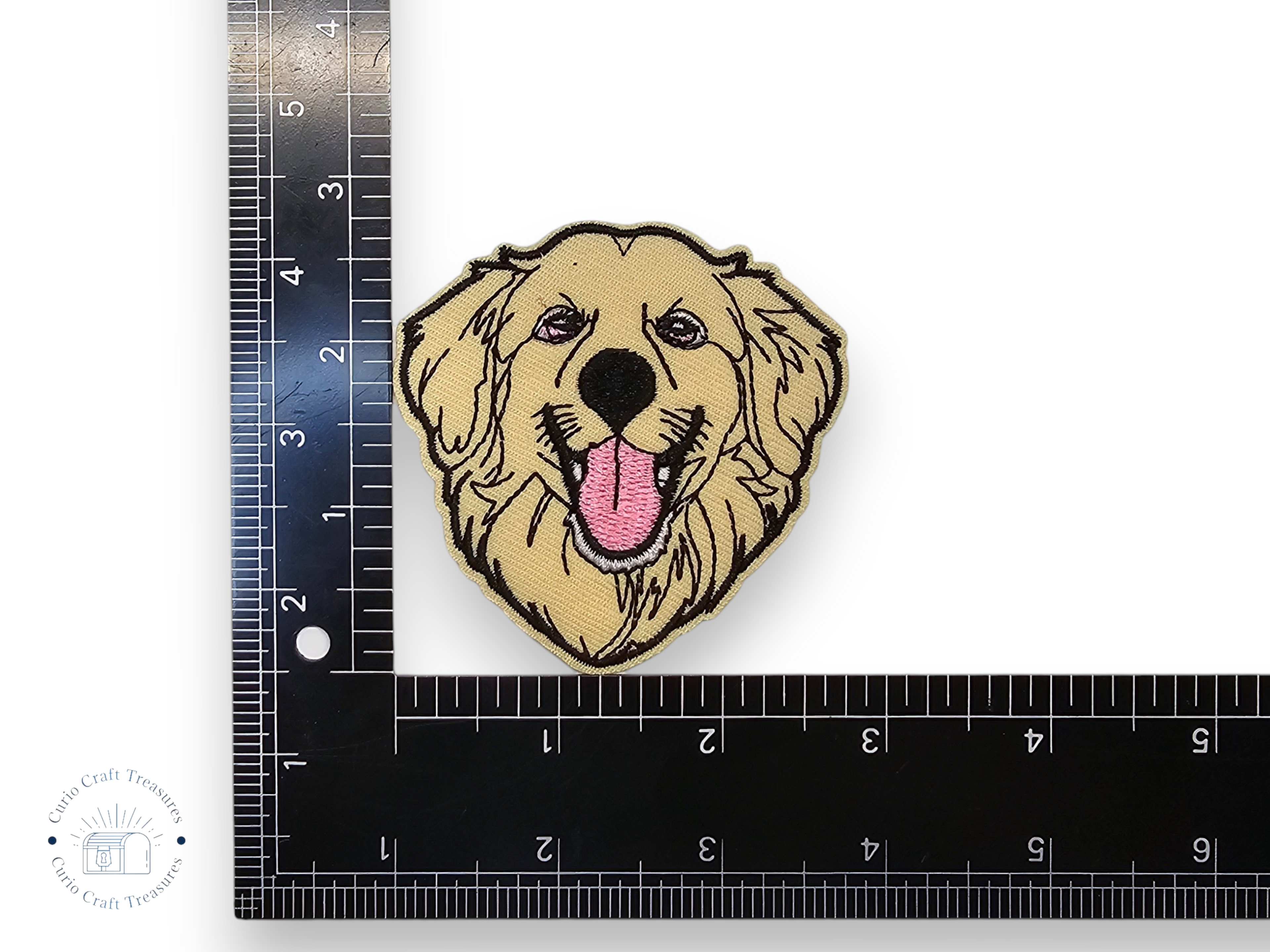 Embroided Patch, Iron on, Glue, Craft supply, Embroidery, Fabric, German shepherd, Dog, Shepherd, Corgi, Cat, Moon, Cloud, French Bulldog, Golden, Cat, Tabi