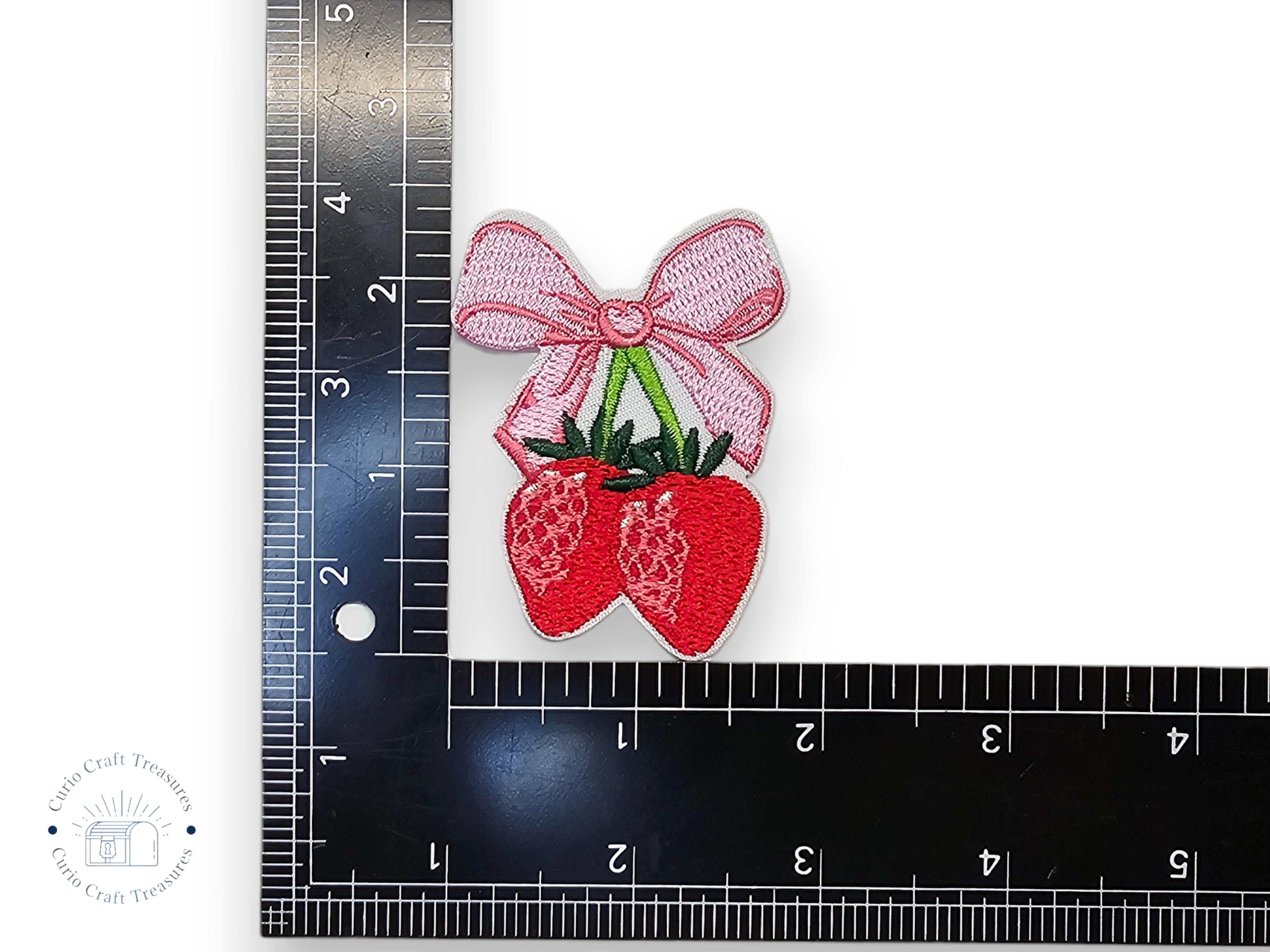 Parche bordado, termoadhesivo, pegamento, material para manualidades, bordado, tela, fresa, capibara, zorro, ajolote, vaca, panda rojo, lazo, bonito, rosa, kawaii