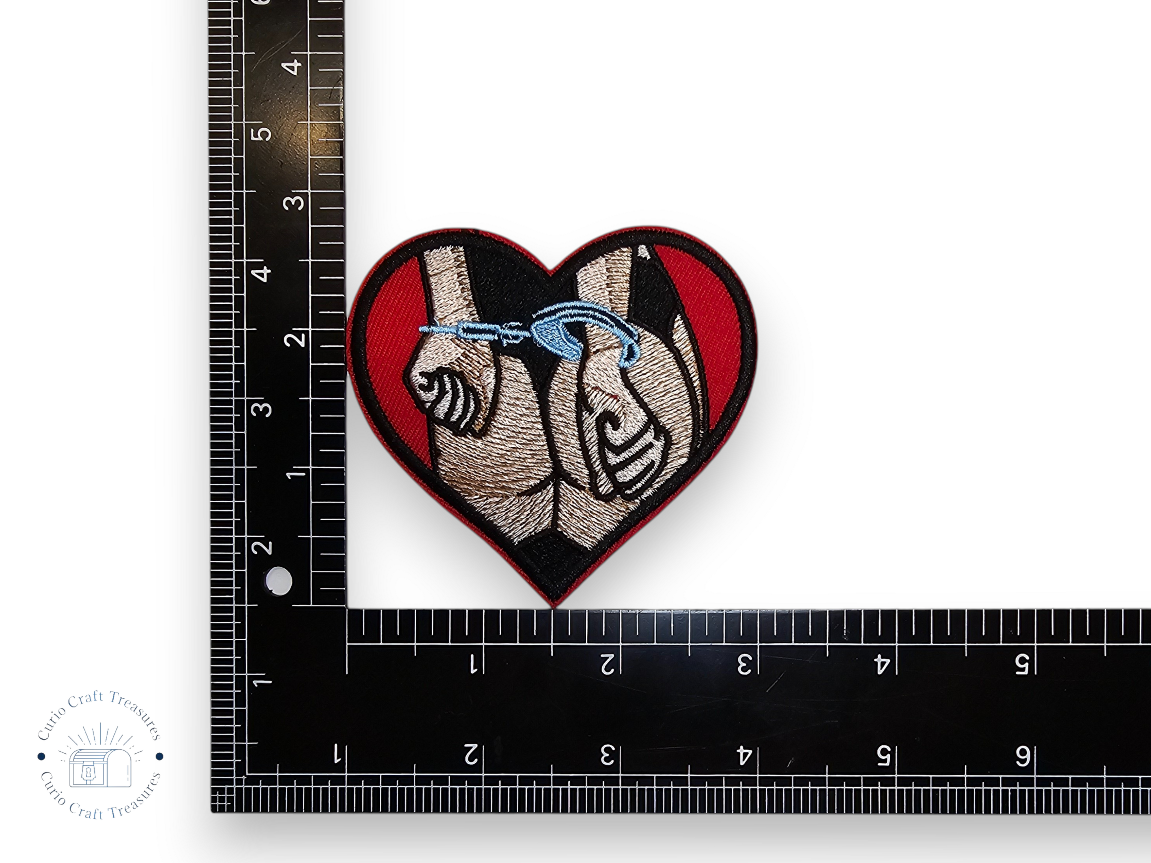 Embroided Patch, Iron on, Glue, Craft supply, Embroidery, Fabric, Heart, panties, handcuff, bdsm, skeleton, jack, demon, vampire, spiderweb, bad witch, witchy