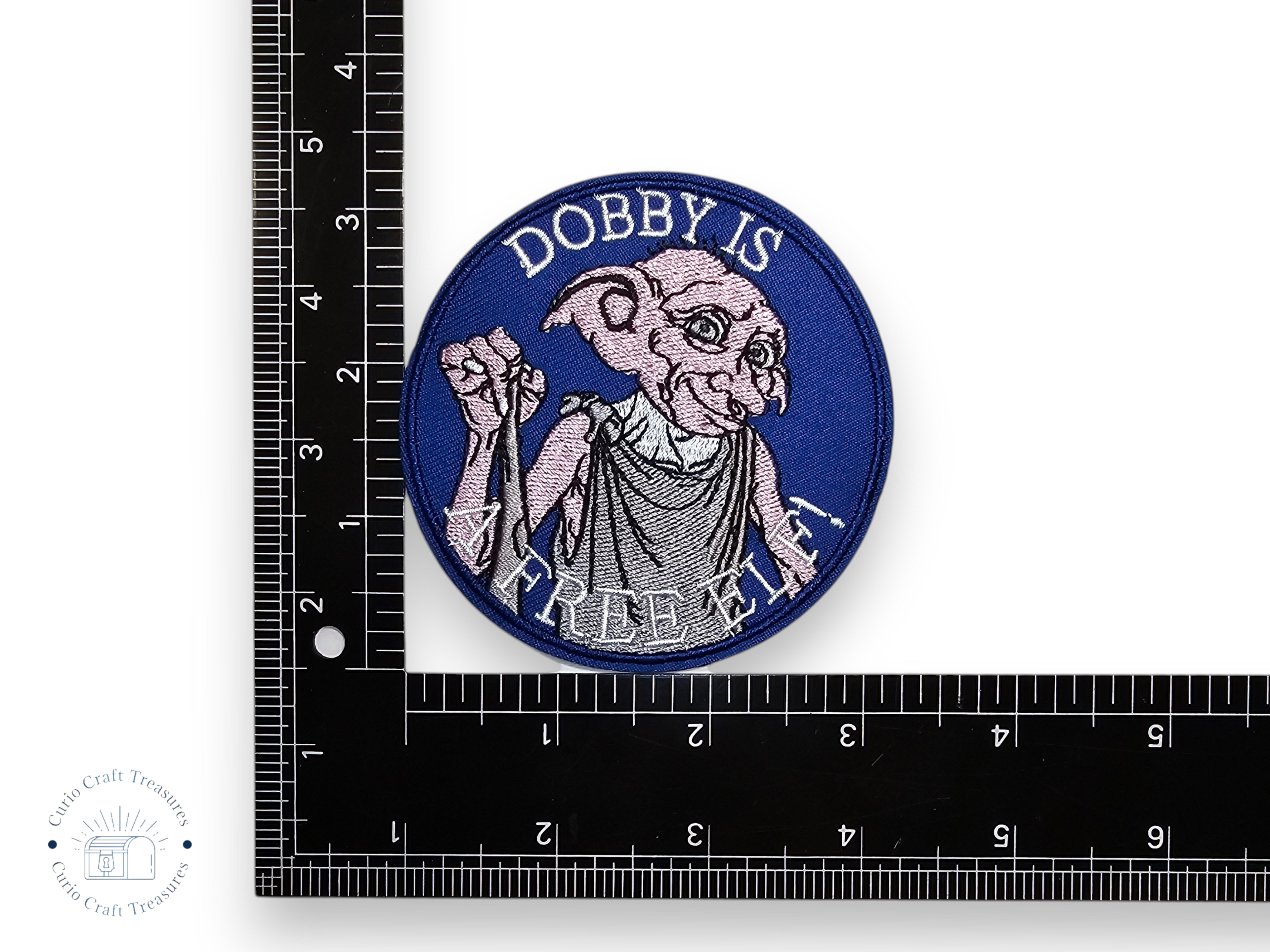 Embroided Patch, Iron on, Glue, Craft supply, Embroidery, Magic, School, Witch, Wizard, Spell, Hat, Scarf, Wand, gothic, owl