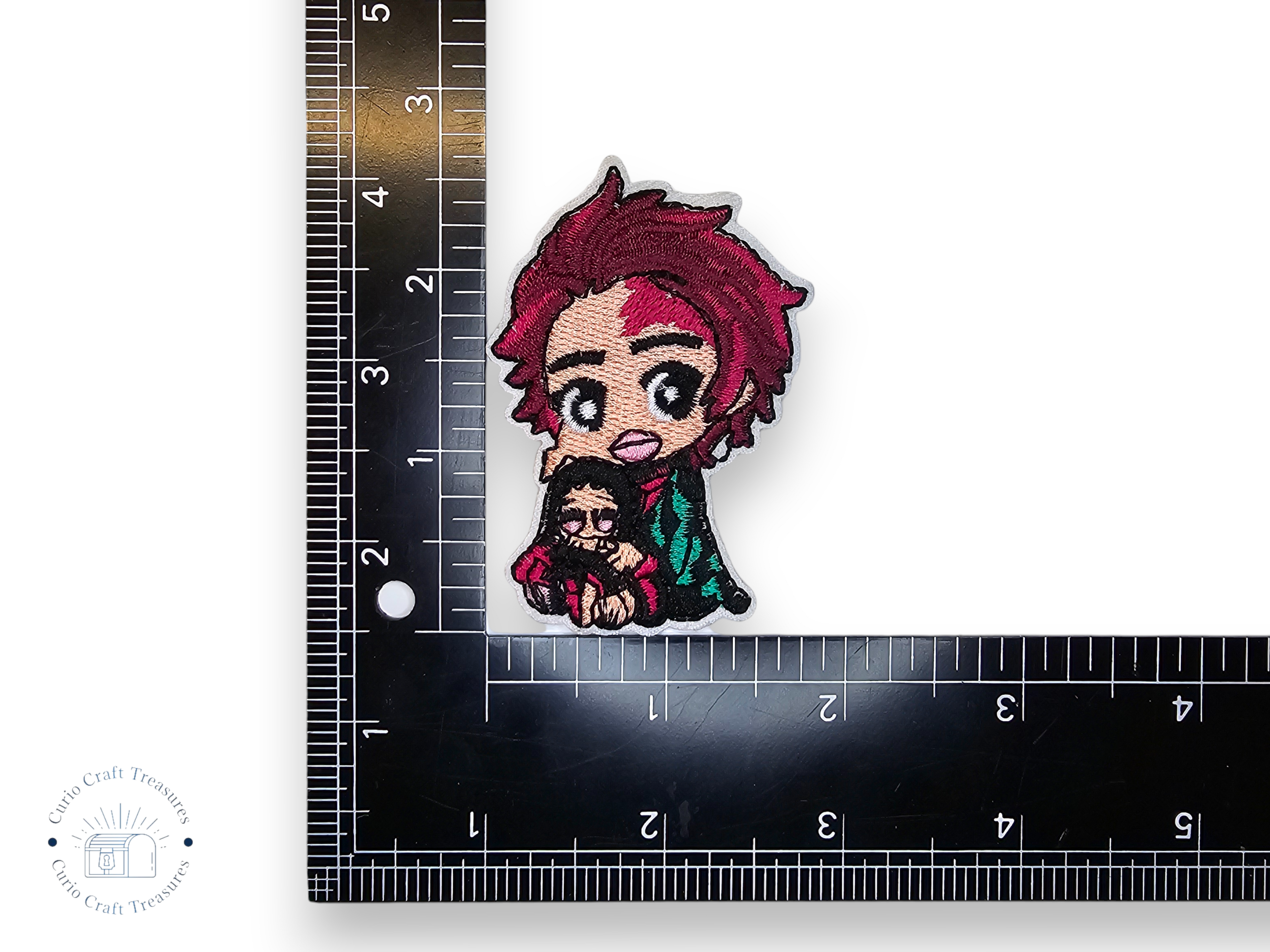Embroided Patch, Iron on, Glue, Craft supply, Embroidery, Fabric, Cute, Kawai, Anime, Manga