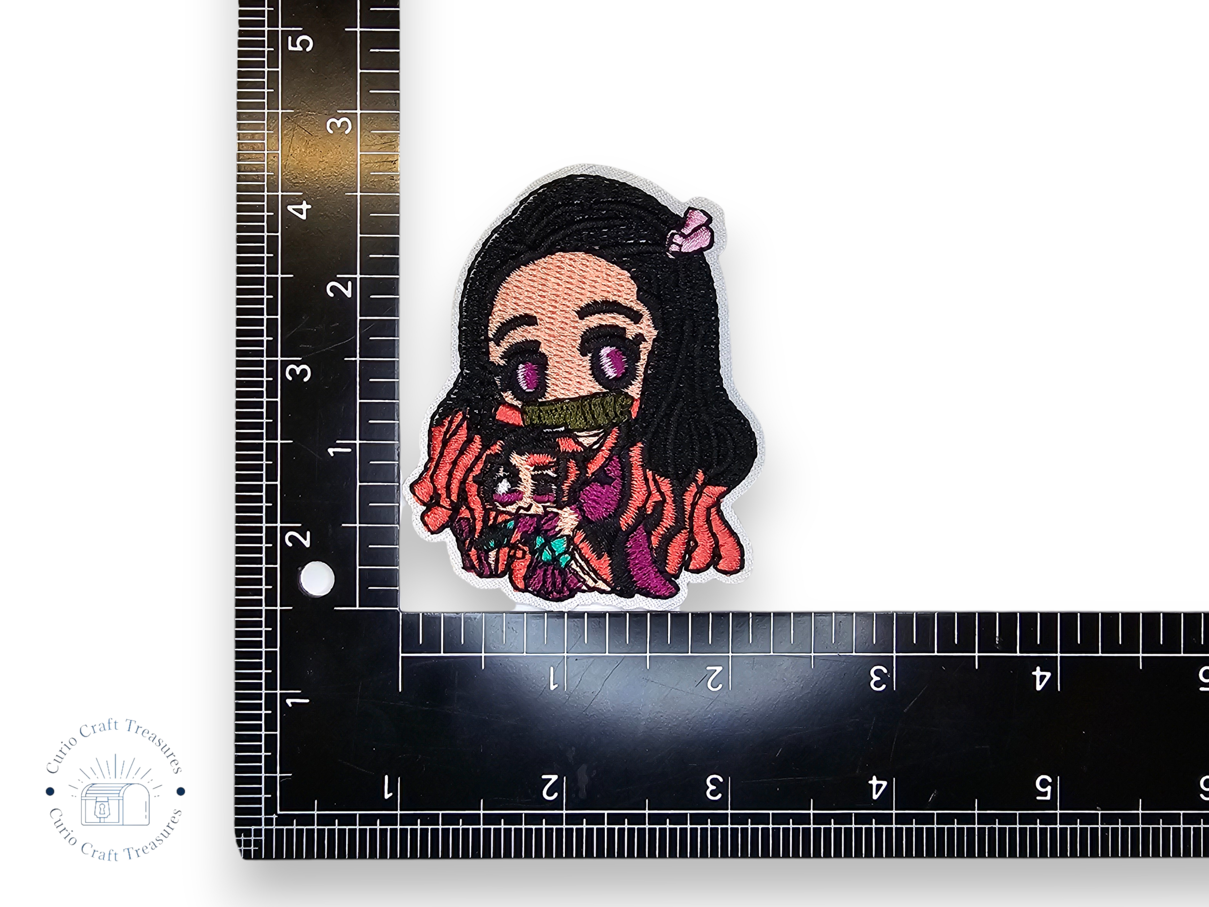 Embroided Patch, Iron on, Glue, Craft supply, Embroidery, Fabric, Cute, Kawai, Anime, Manga